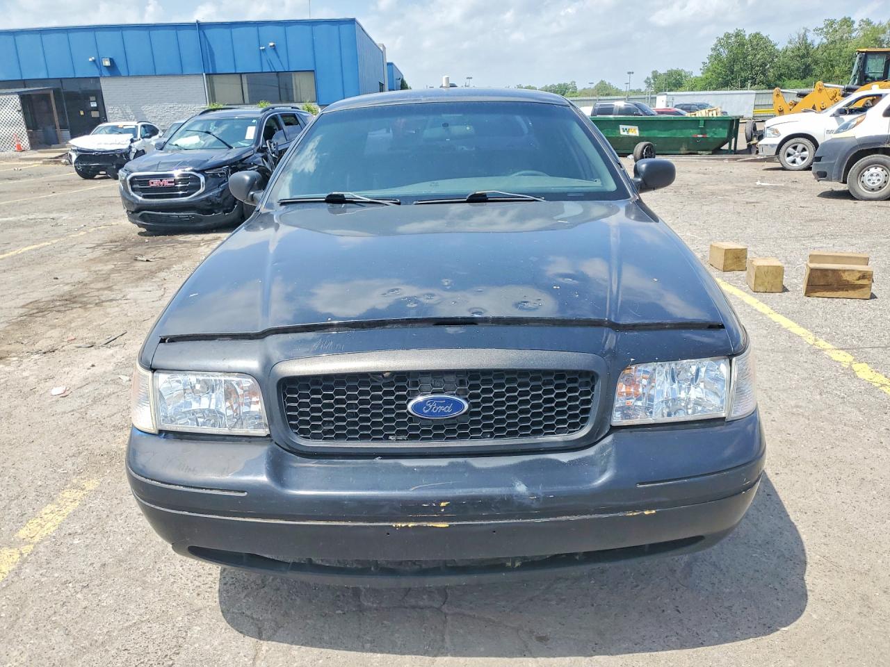 2005 Ford Crown Victoria Police Interceptor Black vin: 2FAFP71W25X131057