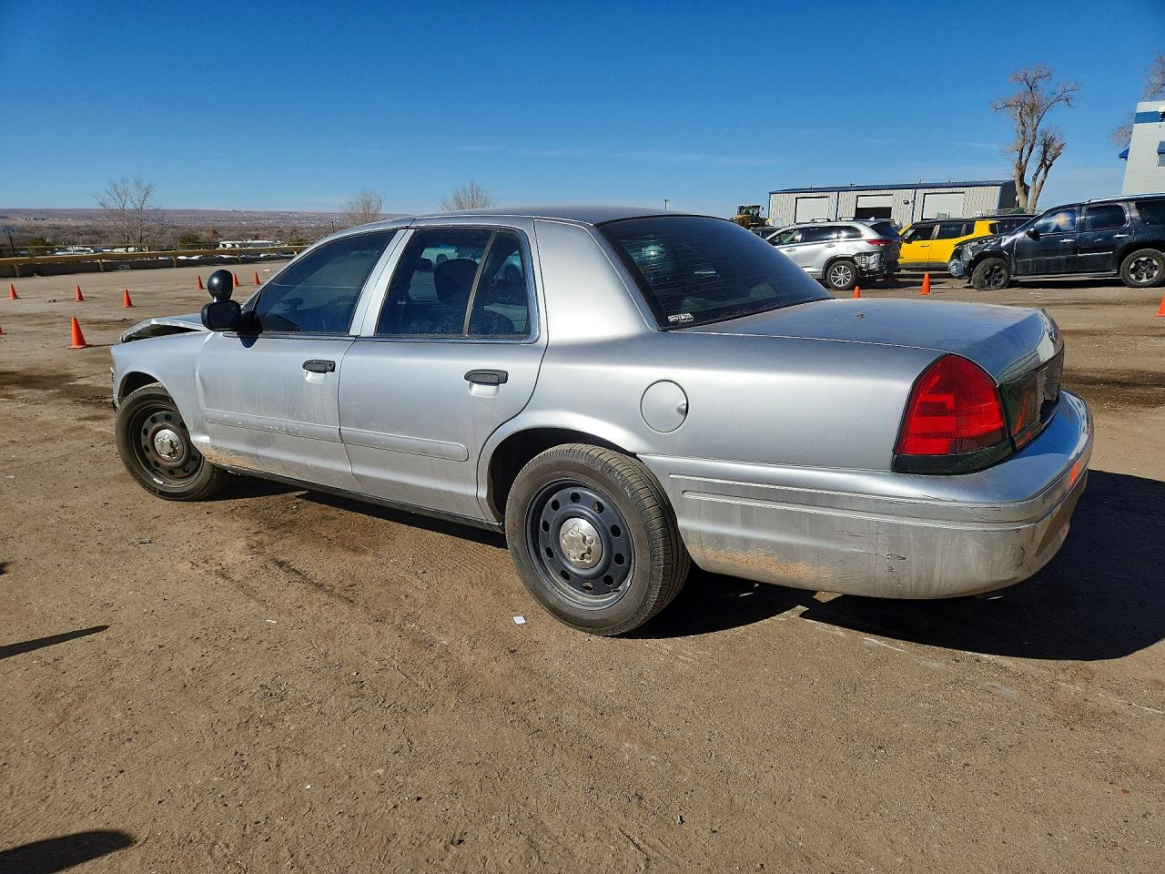 2007 Ford Crown Victoria Police Interceptor Gray vin: 2FAFP71W27X146709