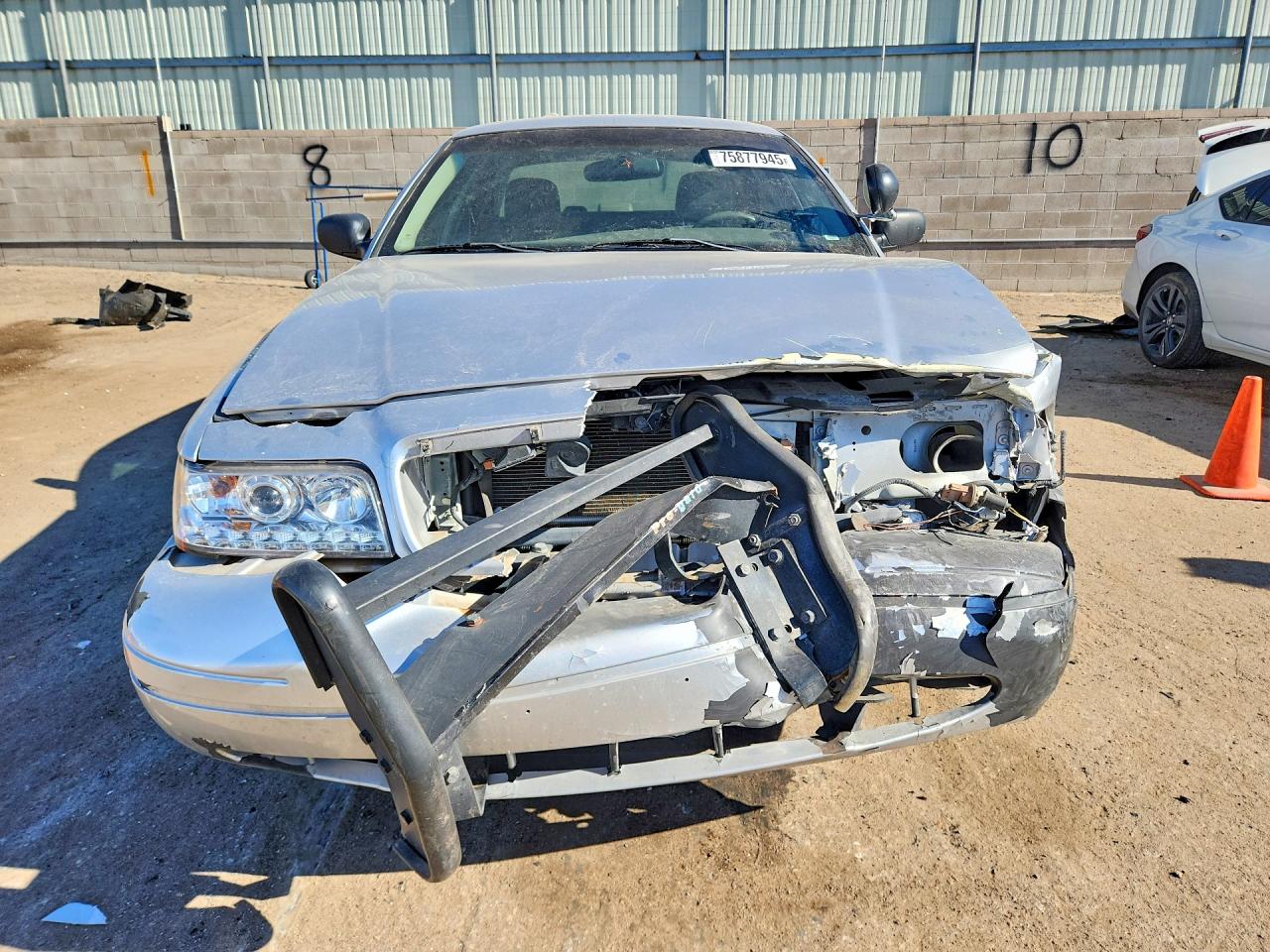 2007 Ford Crown Victoria Police Interceptor Gray vin: 2FAFP71W27X146709
