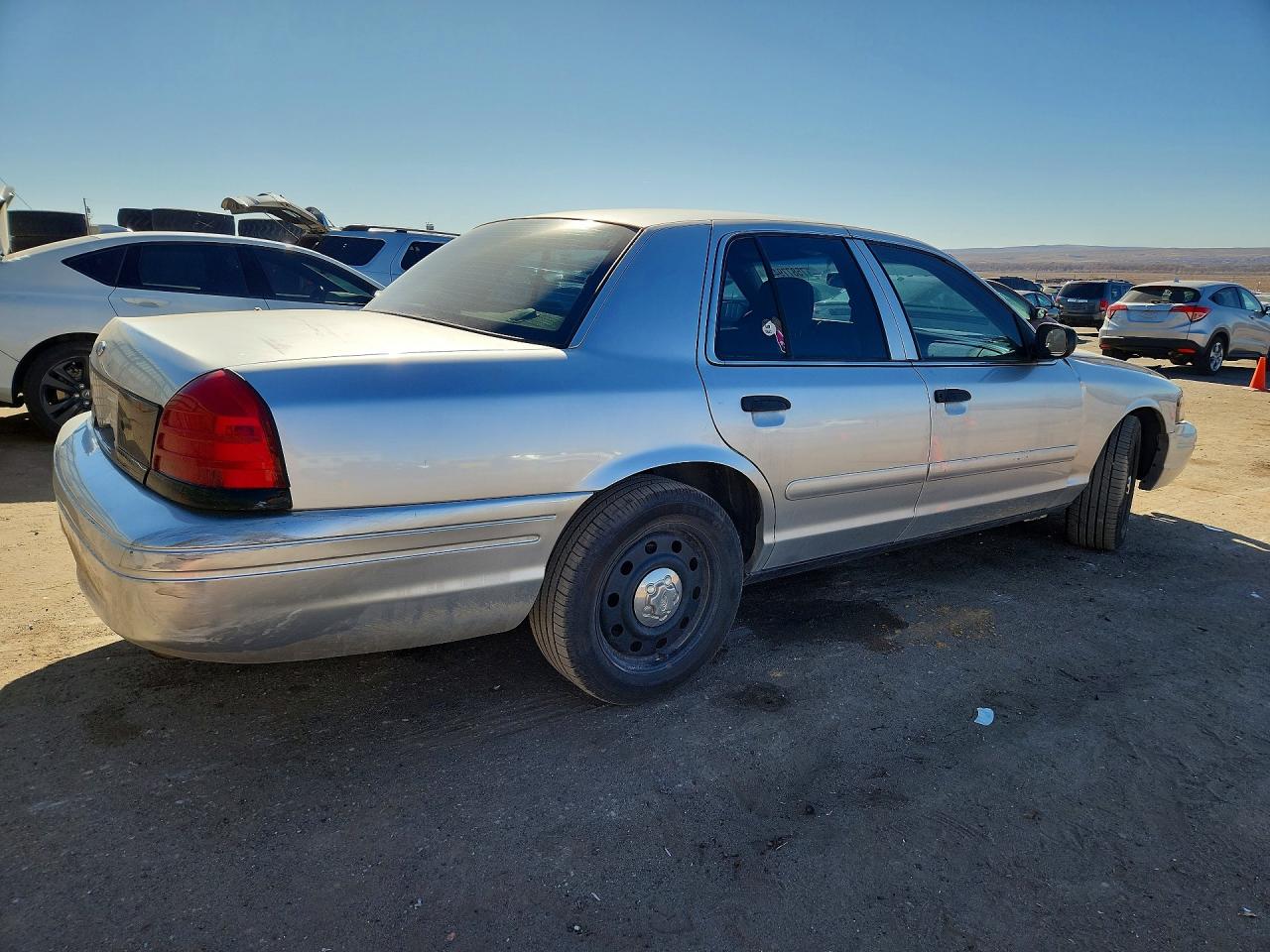 2007 Ford Crown Victoria Police Interceptor Gray vin: 2FAFP71W27X146709