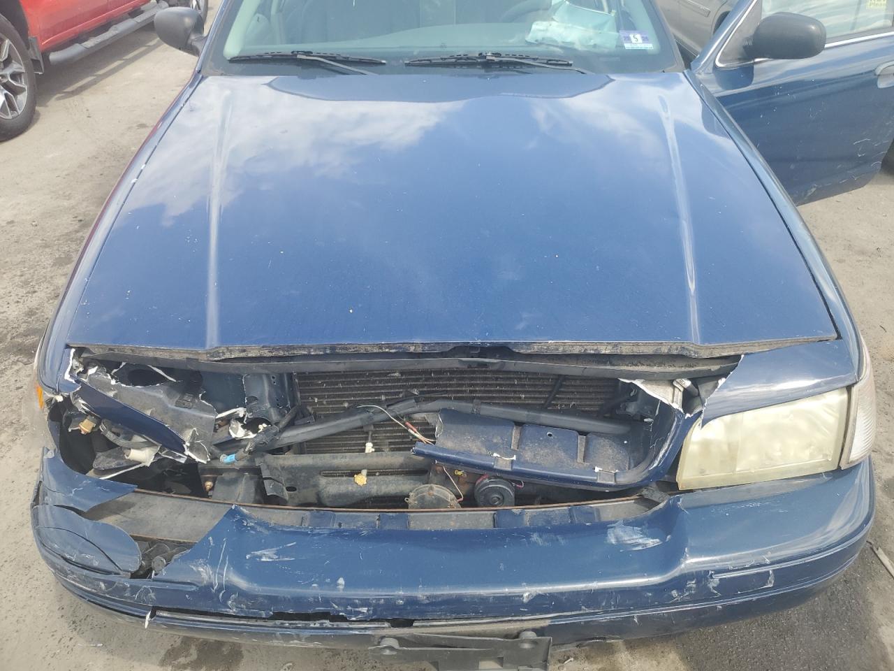 2003 Ford Crown Victoria Police Interceptor Blue vin: 2FAFP71W43X196943
