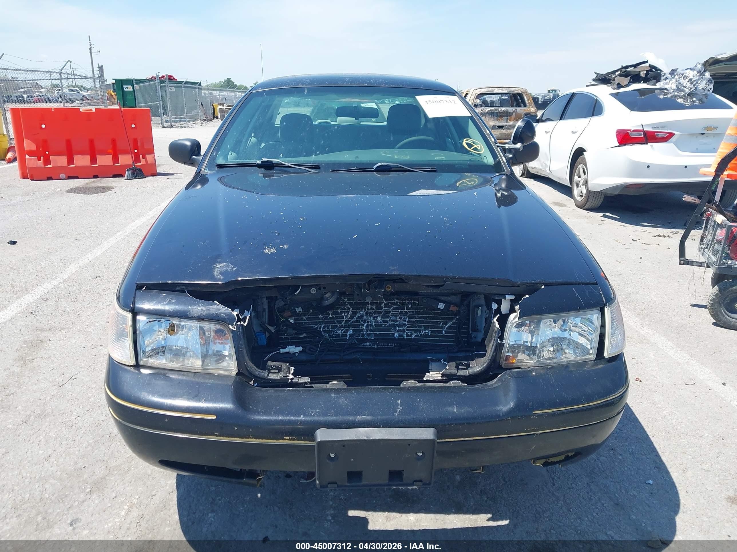 2005 Ford Crown Victoria Police Black vin: 2FAFP71W45X115538