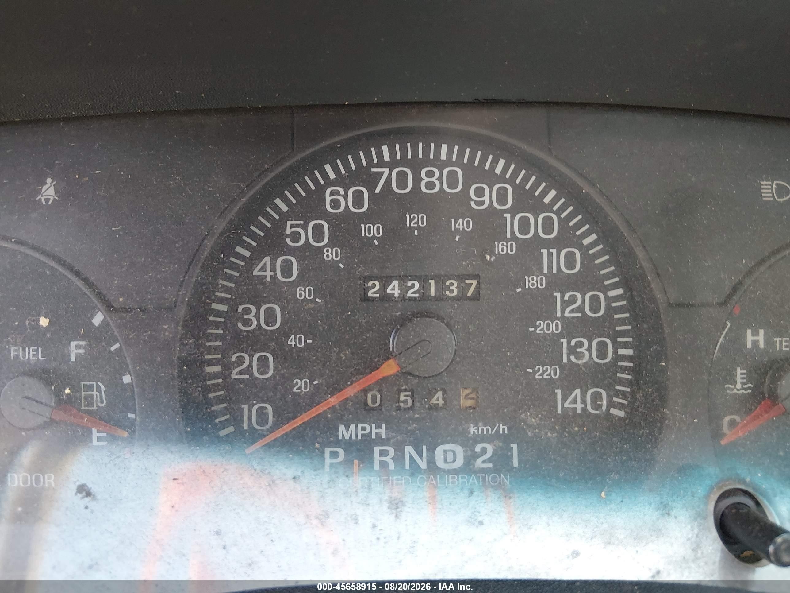 1999 Ford Crown Victoria Police Interceptor Gray vin: 2FAFP71W4XX134903