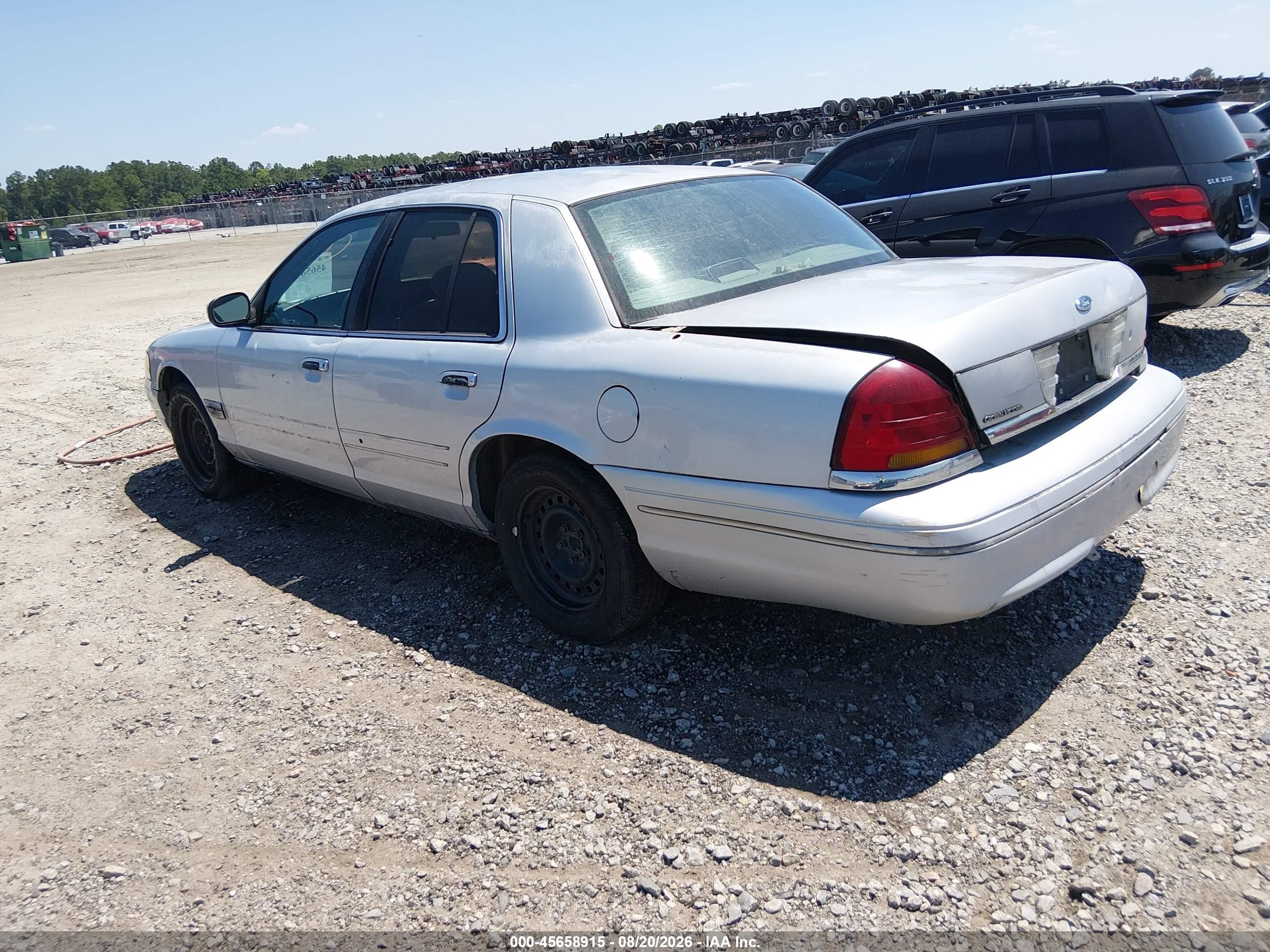 1999 Ford Crown Victoria Police Interceptor Gray vin: 2FAFP71W4XX134903