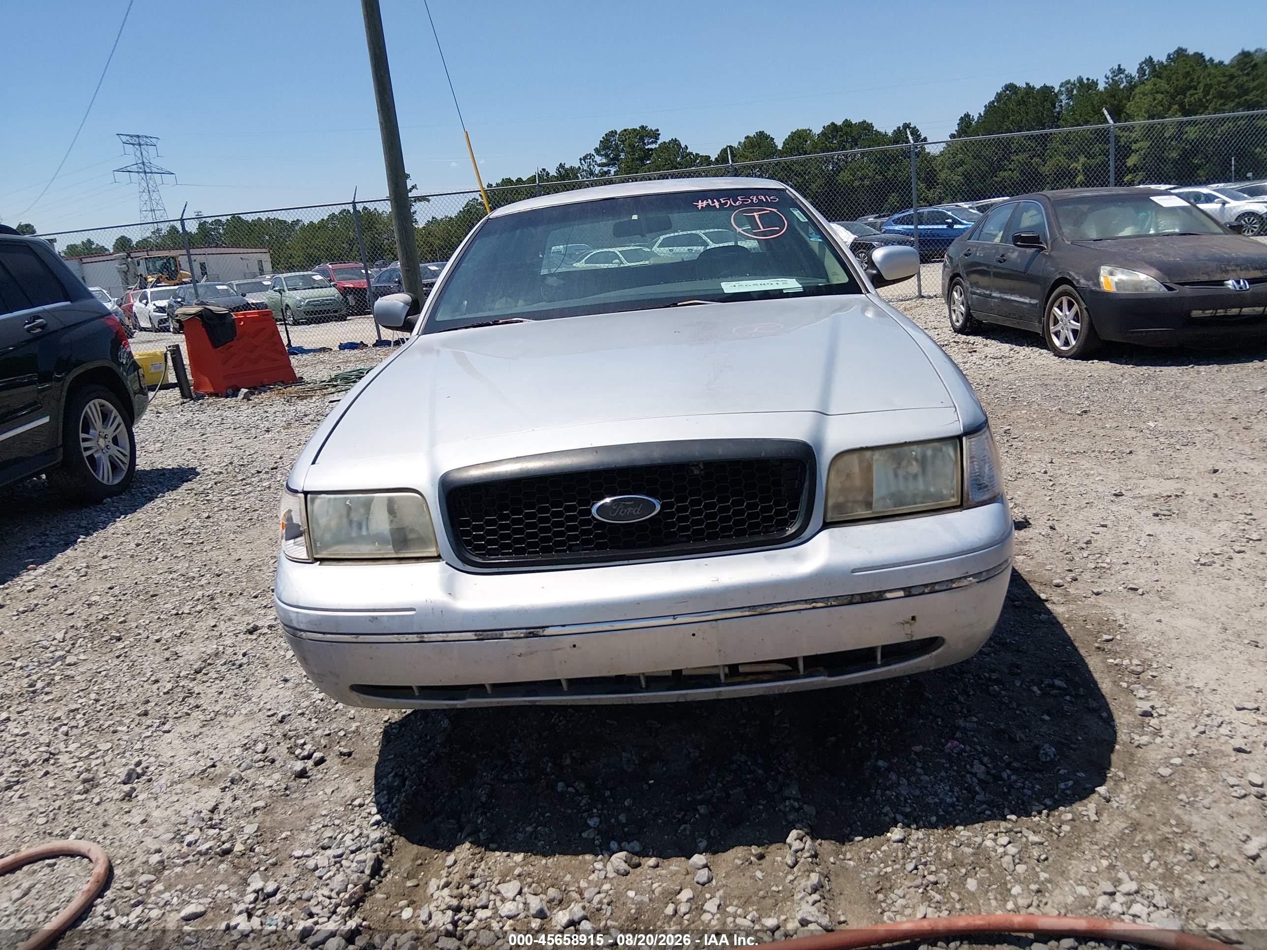 1999 Ford Crown Victoria Police Interceptor Gray vin: 2FAFP71W4XX134903
