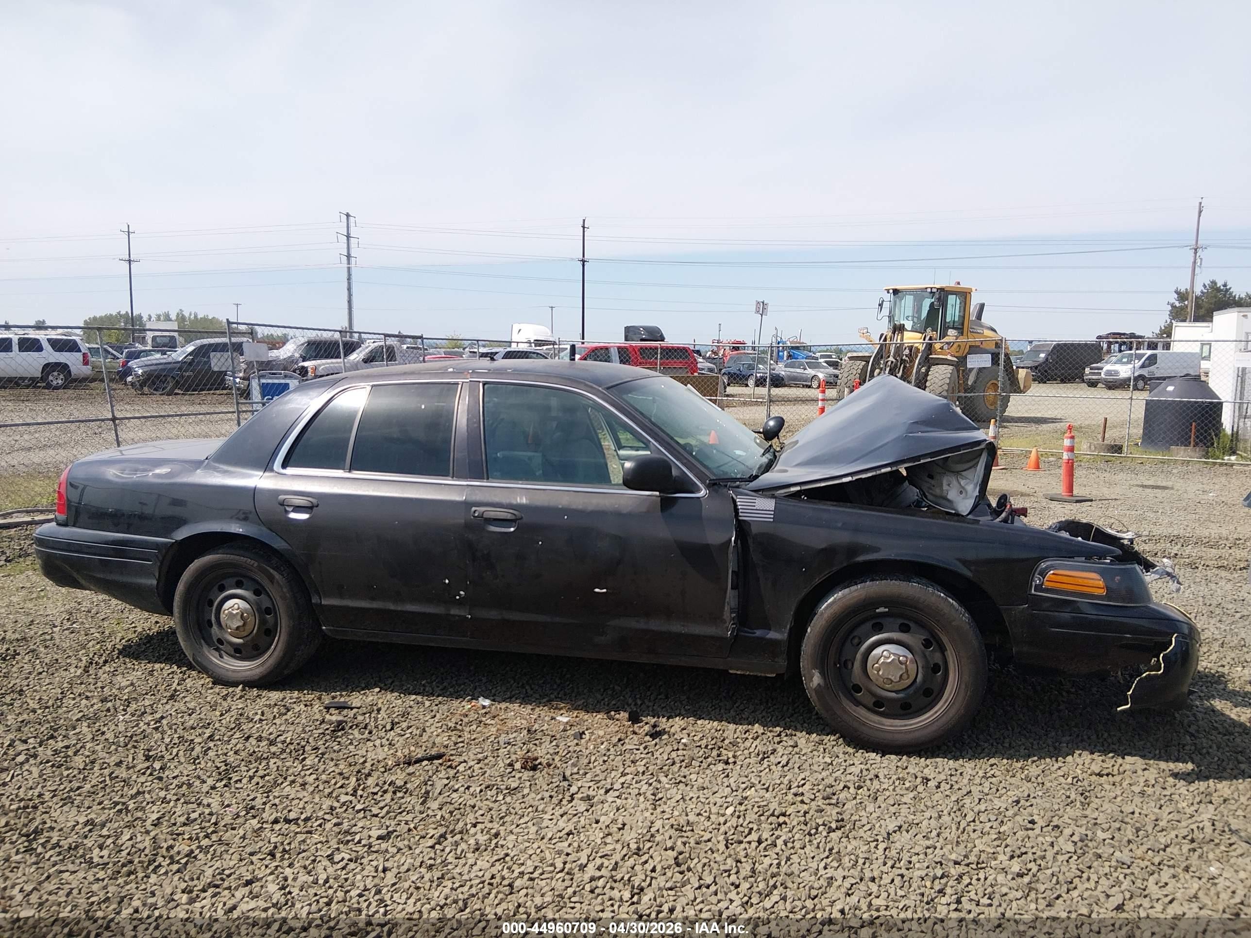 2007 Ford Crown Victoria Police/police Interceptor Черный vin: 2FAFP71W57X115518