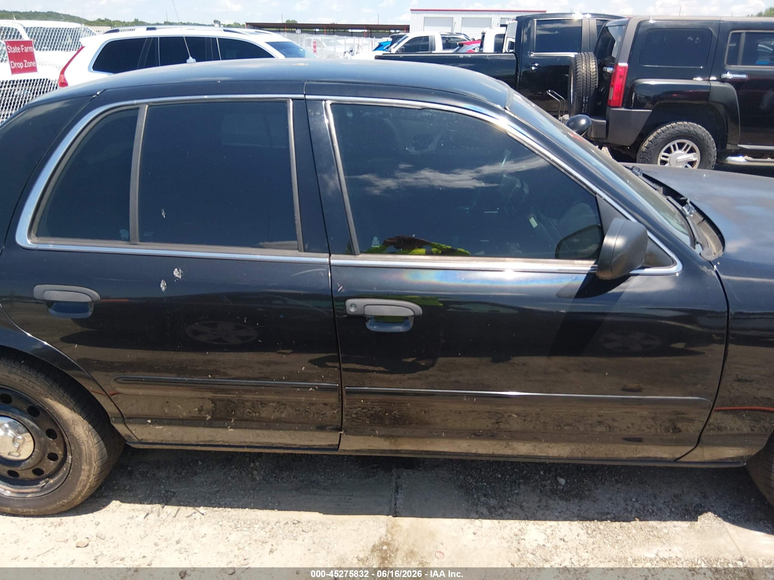 2007 Ford Crown Victoria Police/police Interceptor Черный vin: 2FAFP71W57X126745