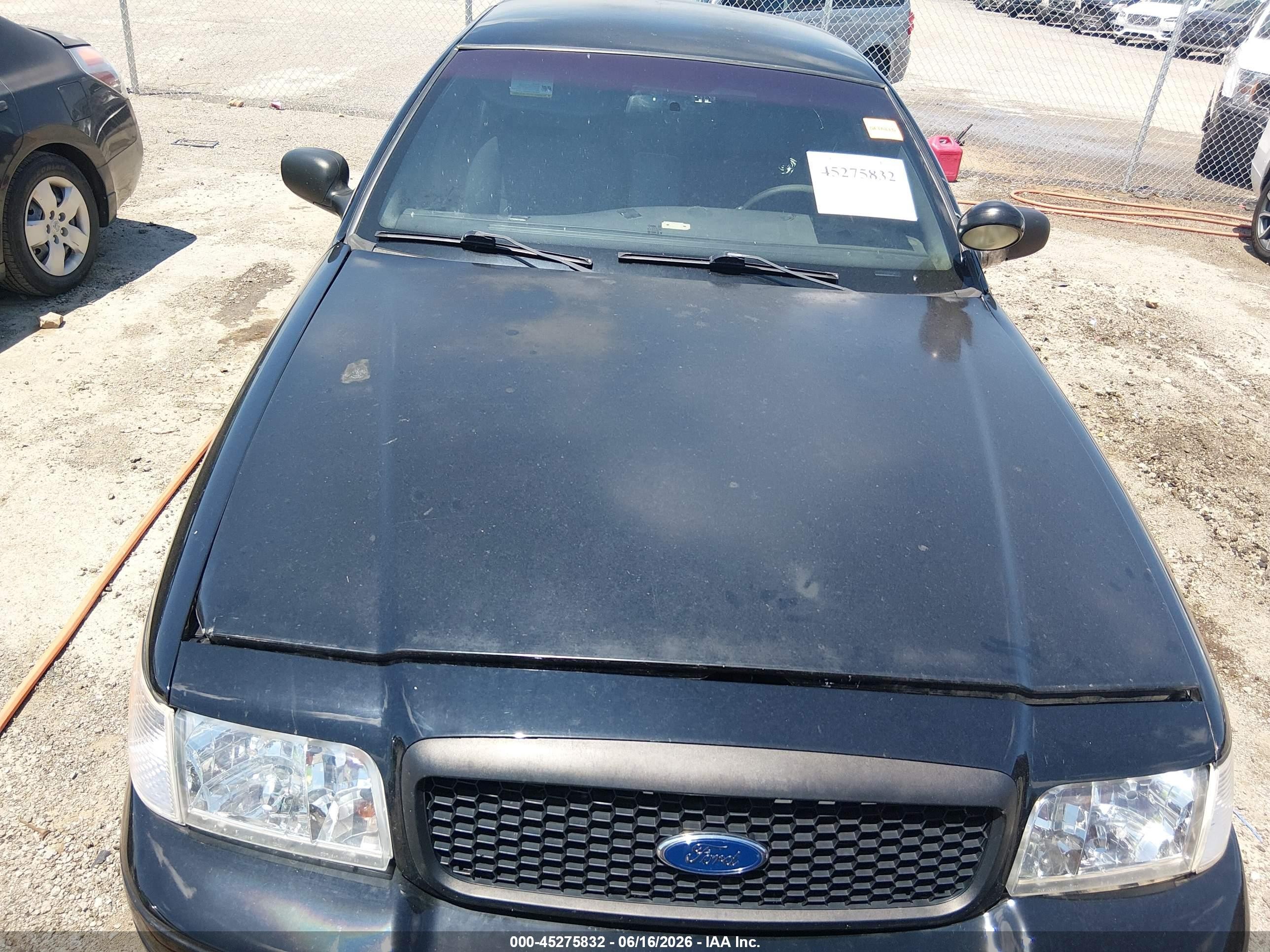 2007 Ford Crown Victoria Police/police Interceptor Черный vin: 2FAFP71W57X126745