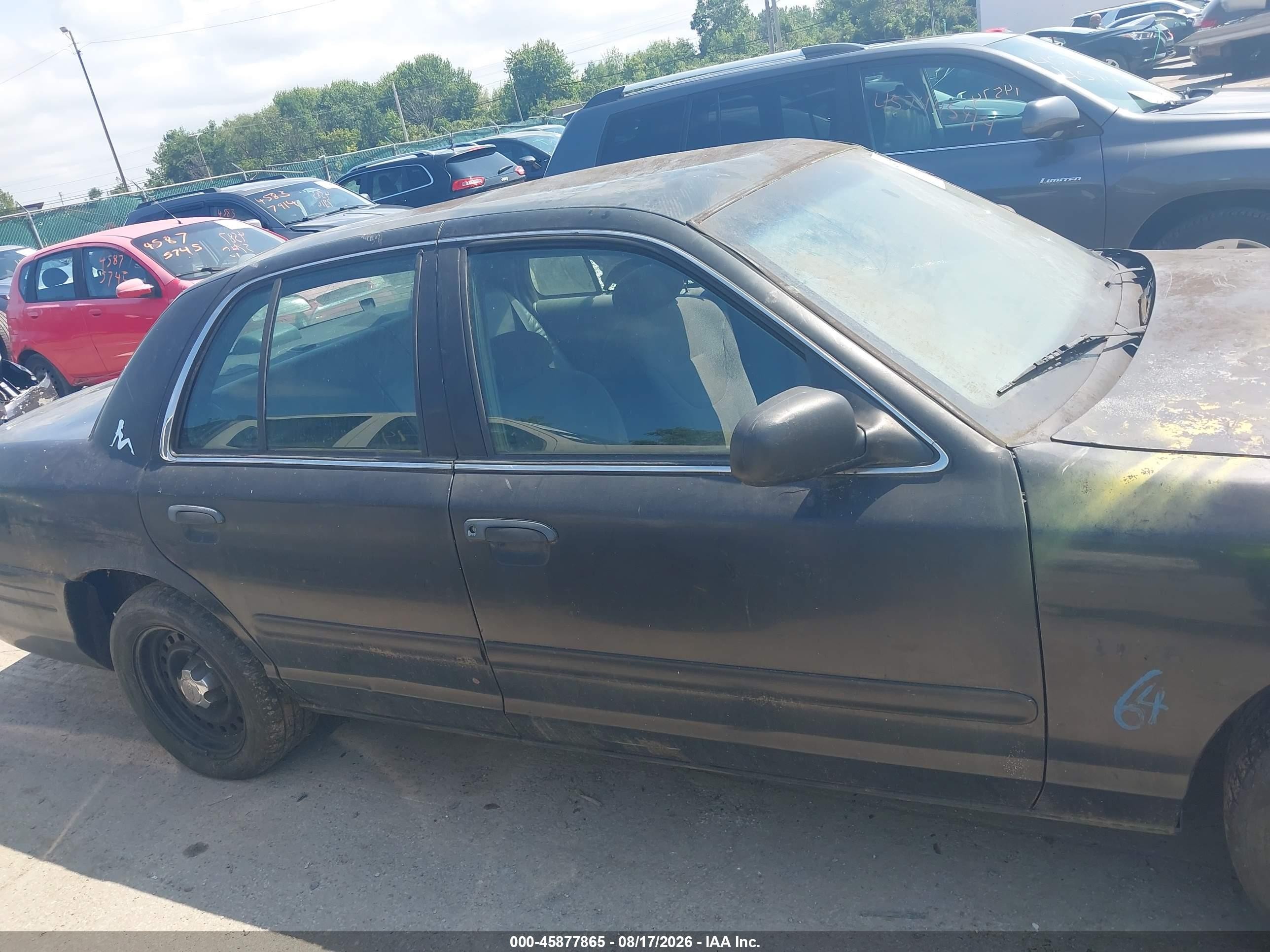 2002 Ford Police Interceptor Police/police Prep Pkg/street Appear Base/street Appear Police Prep/street Appear Wiring Prep Black vin: 2FAFP71W62X105668