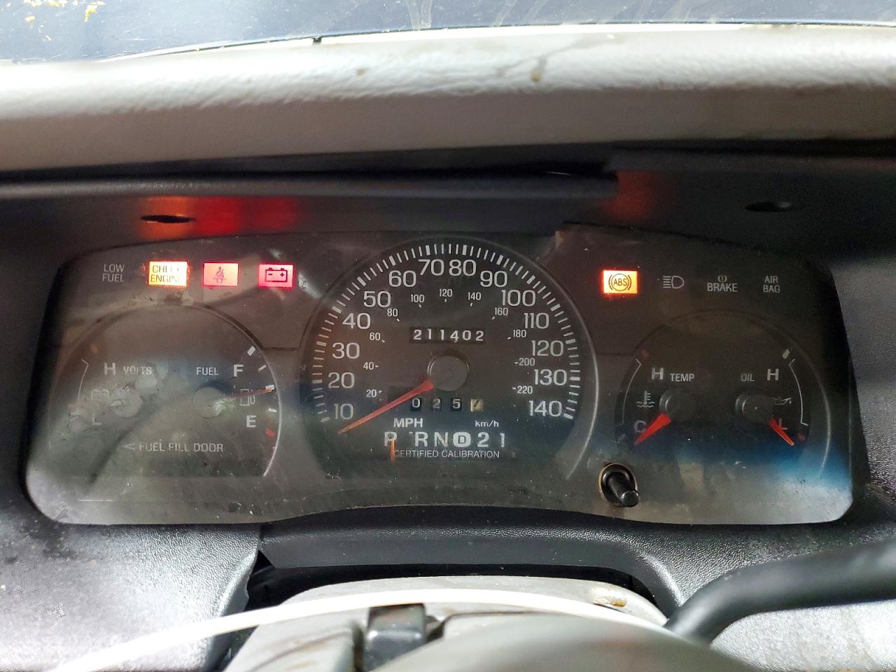 2001 Ford Crown Victoria Police Interceptor Blue vin: 2FAFP71W81X202109
