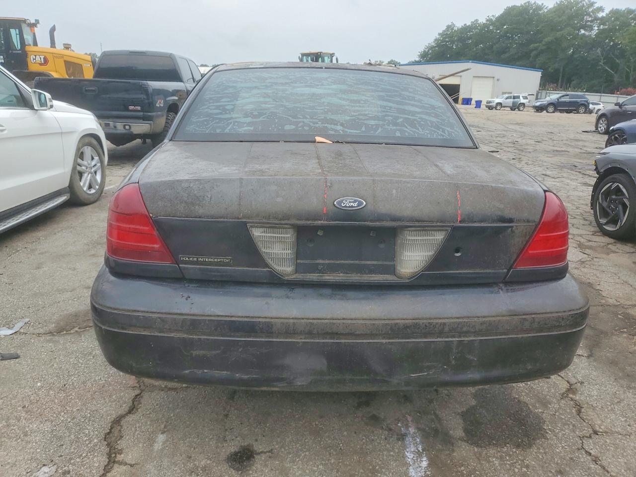 2002 Ford Crown Victoria Police Interceptor Black vin: 2FAFP71W92X129446