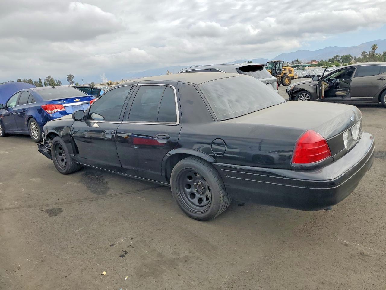 2002 Ford Crown Victoria Police Interceptor Черный vin: 2FAFP71W92X157408