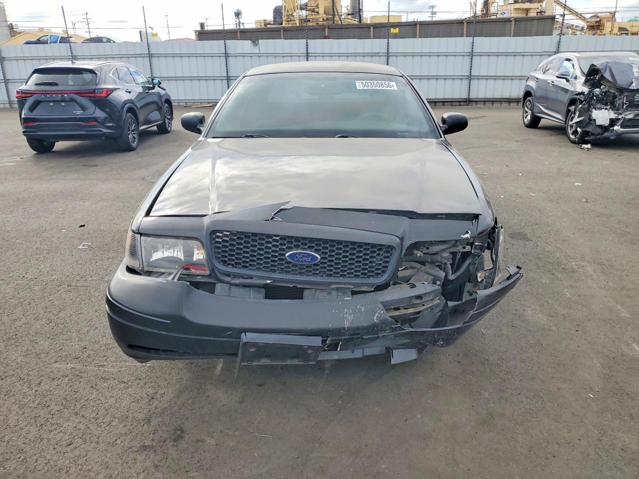 2002 Ford Crown Victoria Police Interceptor Черный vin: 2FAFP71W92X157408