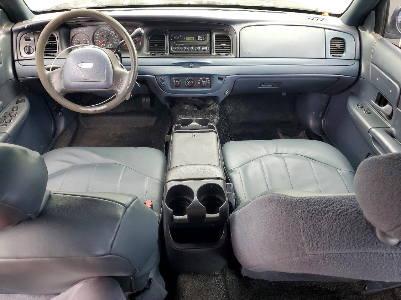 2002 Ford Crown Victoria Police Interceptor Черный vin: 2FAFP71W92X157408