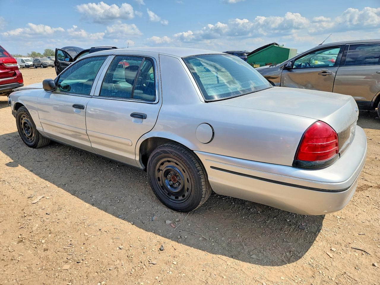 2003 Ford Crown Victoria Police Interceptor Серебряный vin: 2FAFP71W93X167518