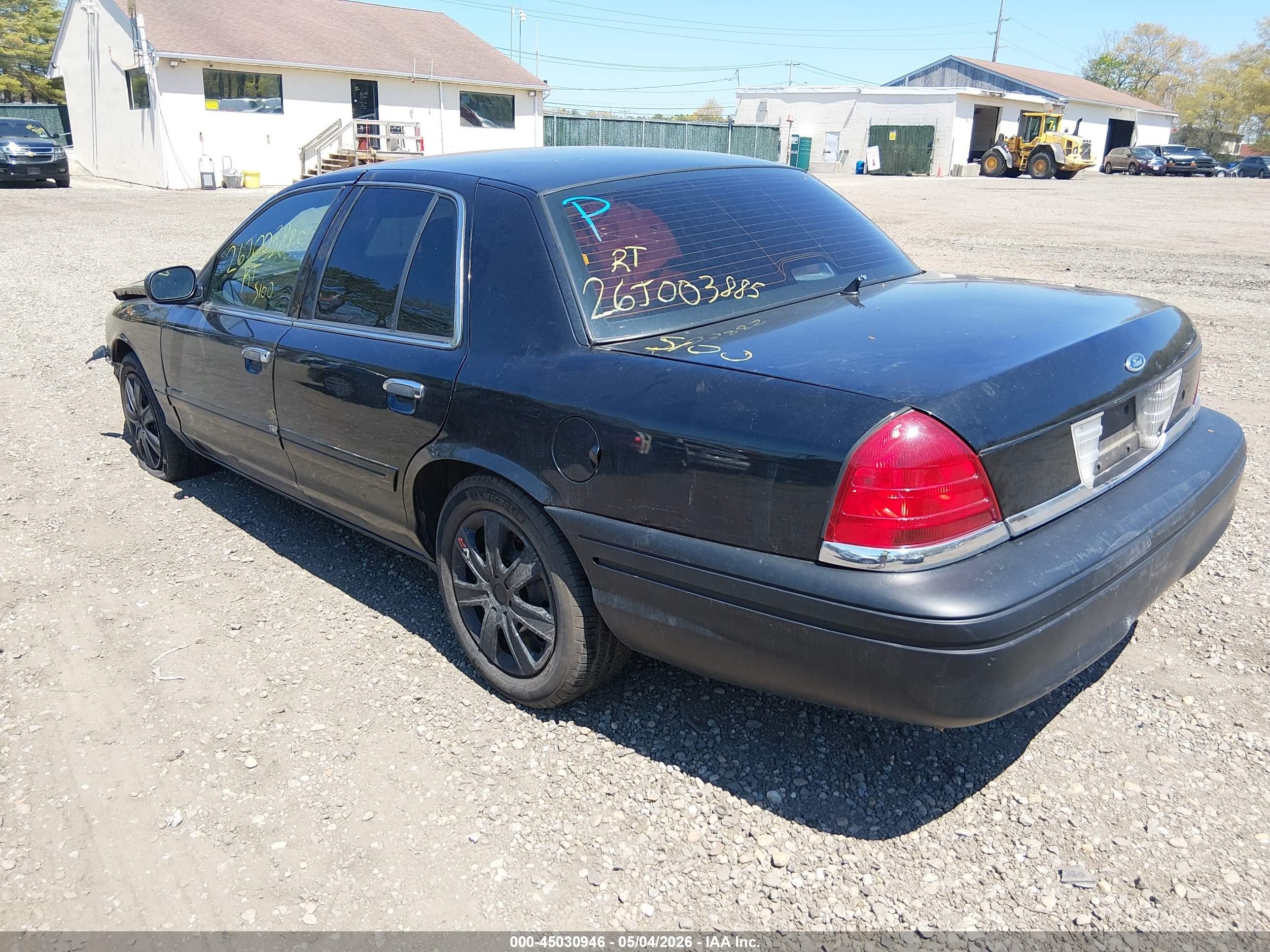 2006 Ford Crown Victoria Police/police Interceptor Черный vin: 2FAFP71W96X148696