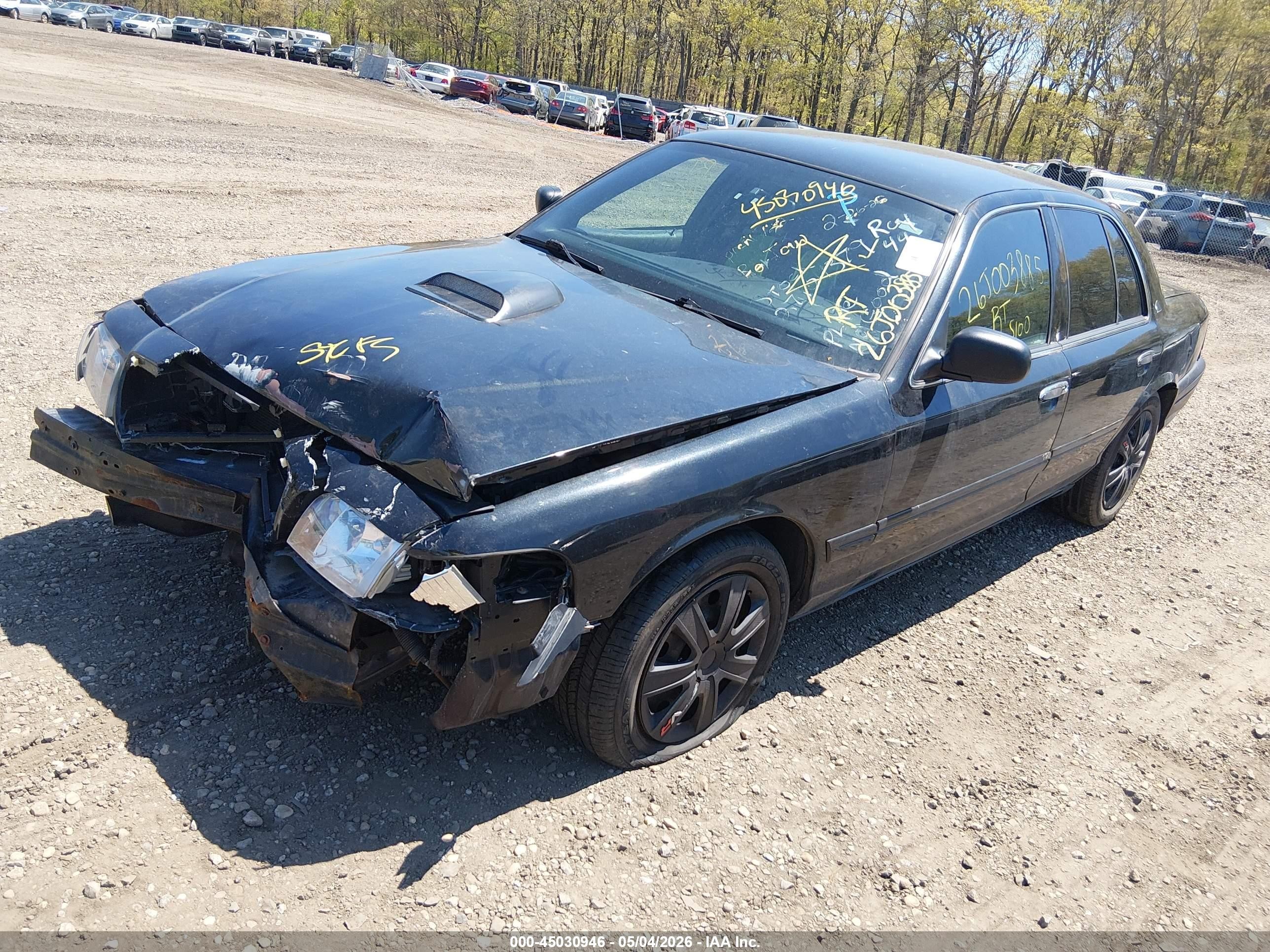 2006 Ford Crown Victoria Police/police Interceptor Черный vin: 2FAFP71W96X148696