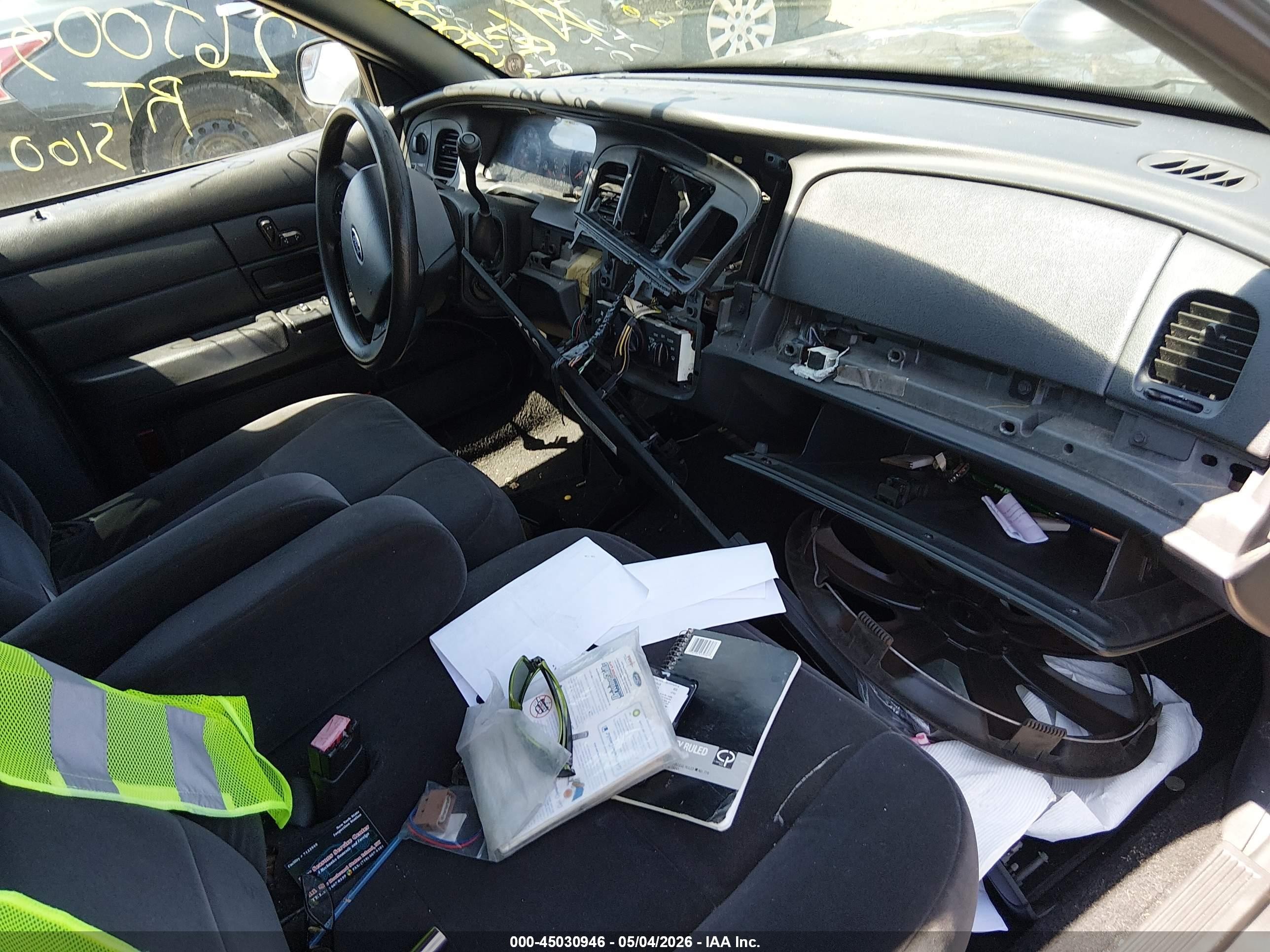2006 Ford Crown Victoria Police/police Interceptor Черный vin: 2FAFP71W96X148696