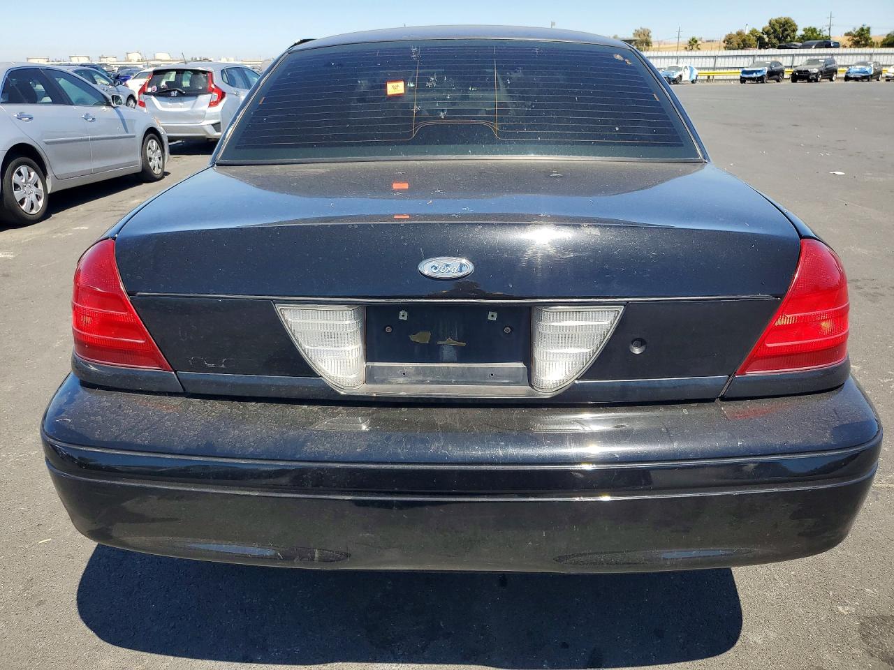 2007 Ford Crown Victoria Police Interceptor Black vin: 2FAFP71W97X153236