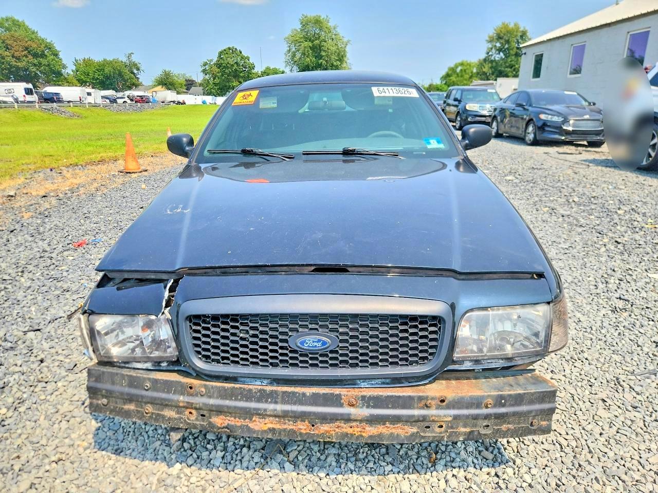 2005 Ford Crown Victoria Police Interceptor Black vin: 2FAFP71WX5X177509