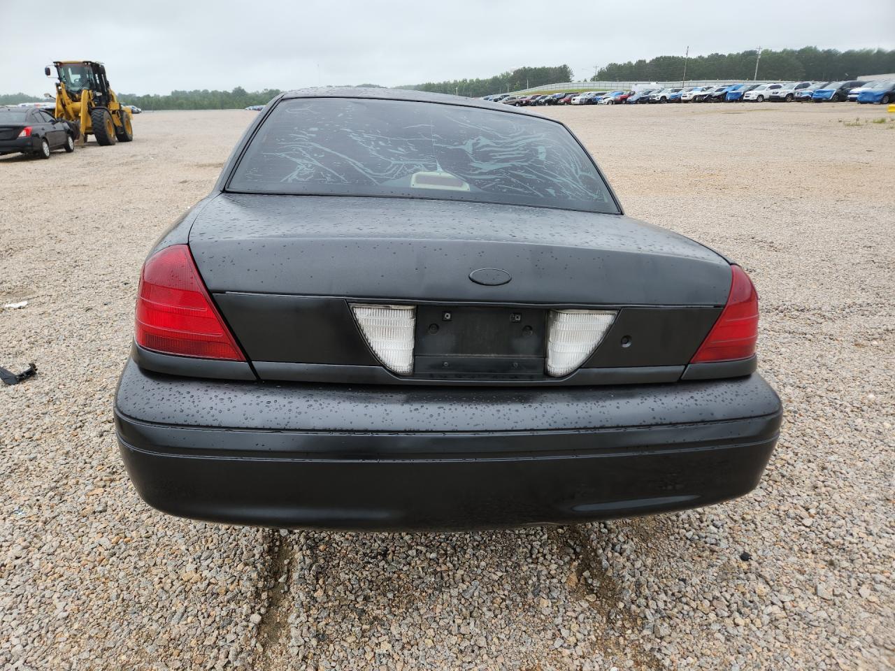 2008 Ford Crown Victoria Black vin: 2FAFP73V88X106558