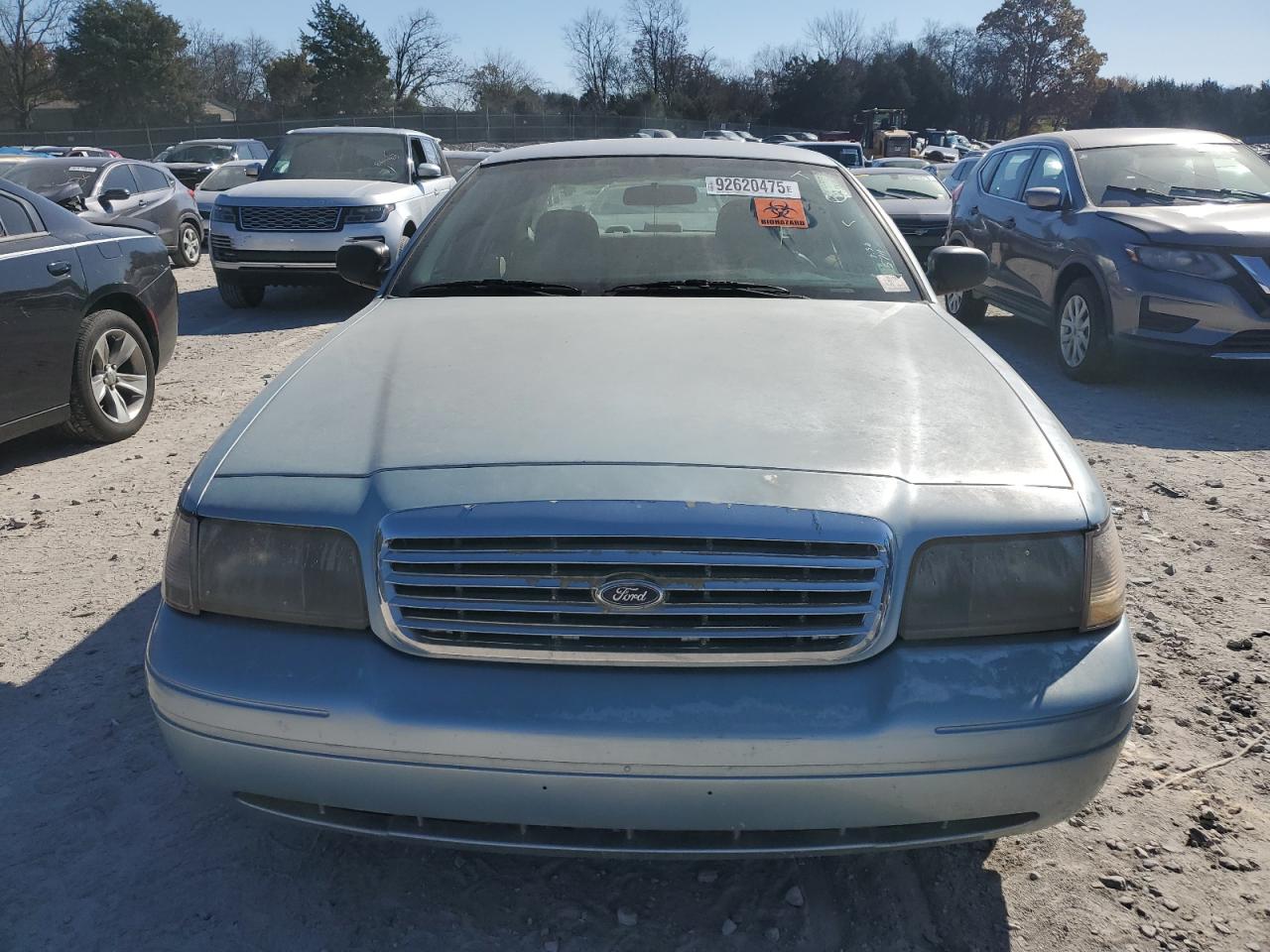2004 Ford Crown Victoria Blue vin: 2FAFP73W14X114178