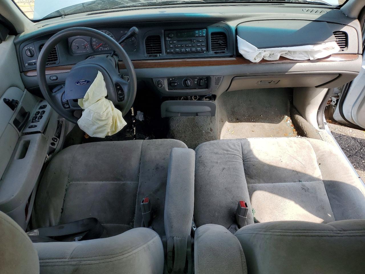 2003 Ford Crown Victoria Синий vin: 2FAFP73W23X141856