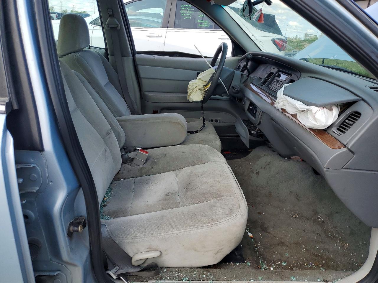 2003 Ford Crown Victoria Синий vin: 2FAFP73W23X141856