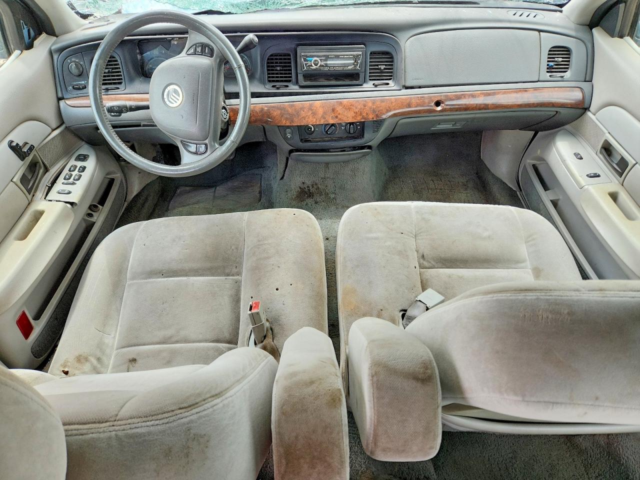 2003 Ford Crown Victoria Blue vin: 2FAFP73W83X123376