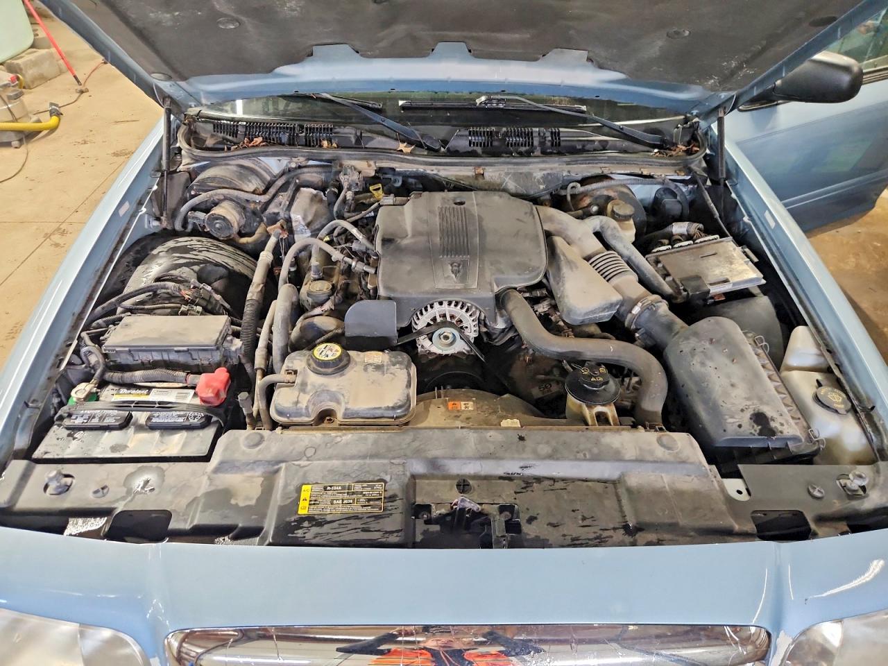 2008 Ford Crown Victoria Lx Blue vin: 2FAFP74V08X121358
