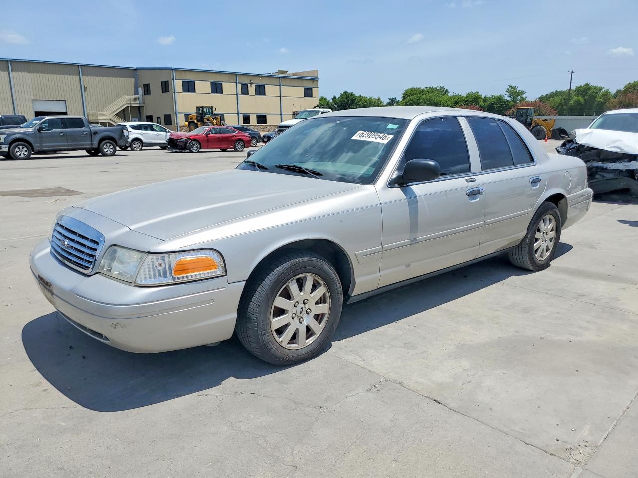 2008 Ford Crown Victoria Lx Silver vin: 2FAFP74V18X112538