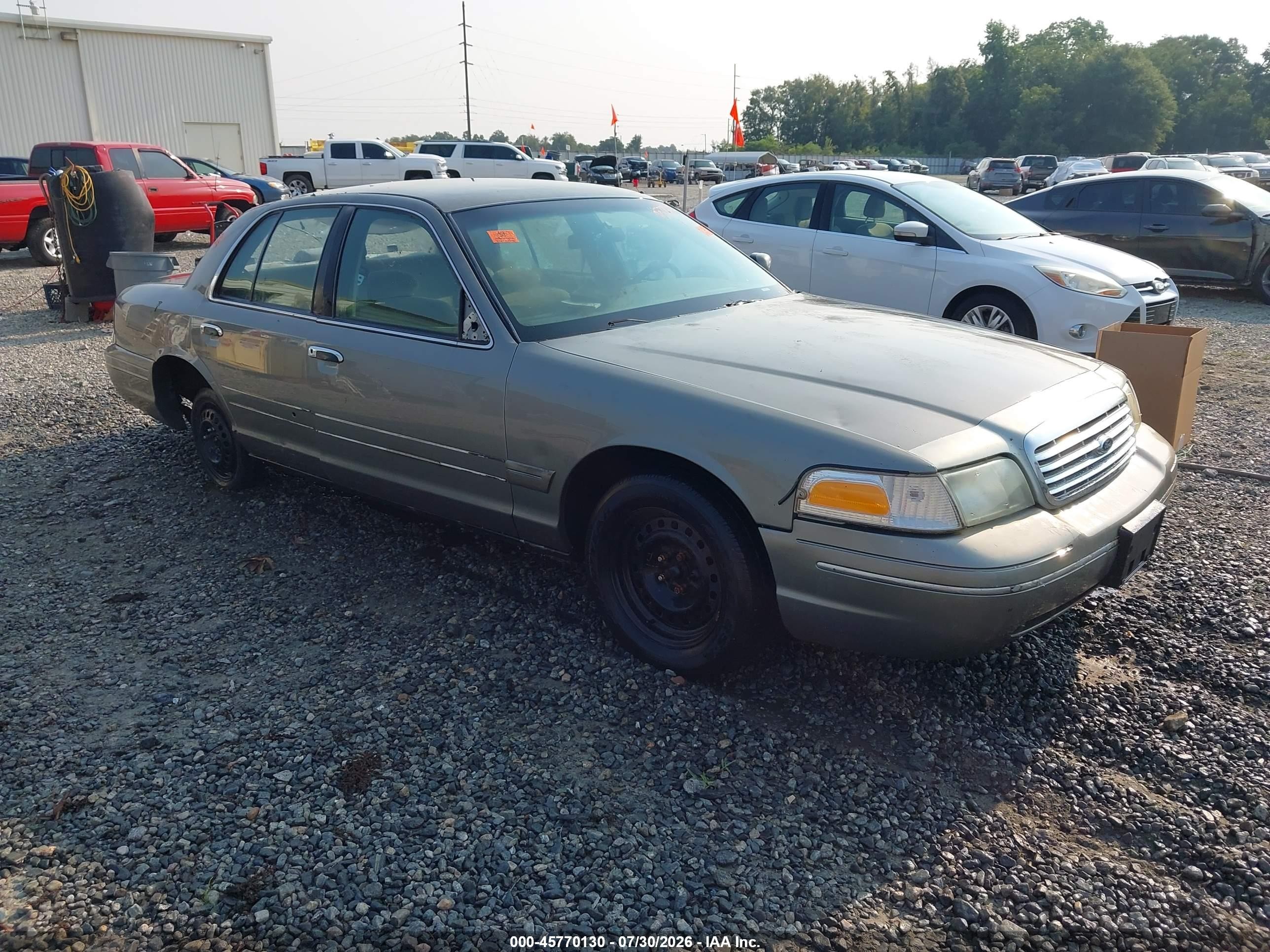 2006 Ford Crown Victoria Lx/lx Sport Gray vin: 2FAFP74V56X105315