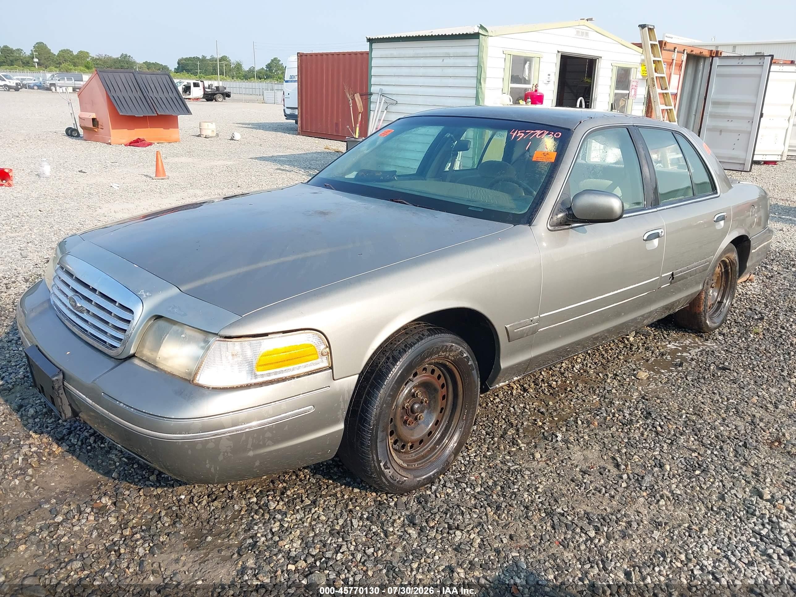 2006 Ford Crown Victoria Lx/lx Sport Gray vin: 2FAFP74V56X105315