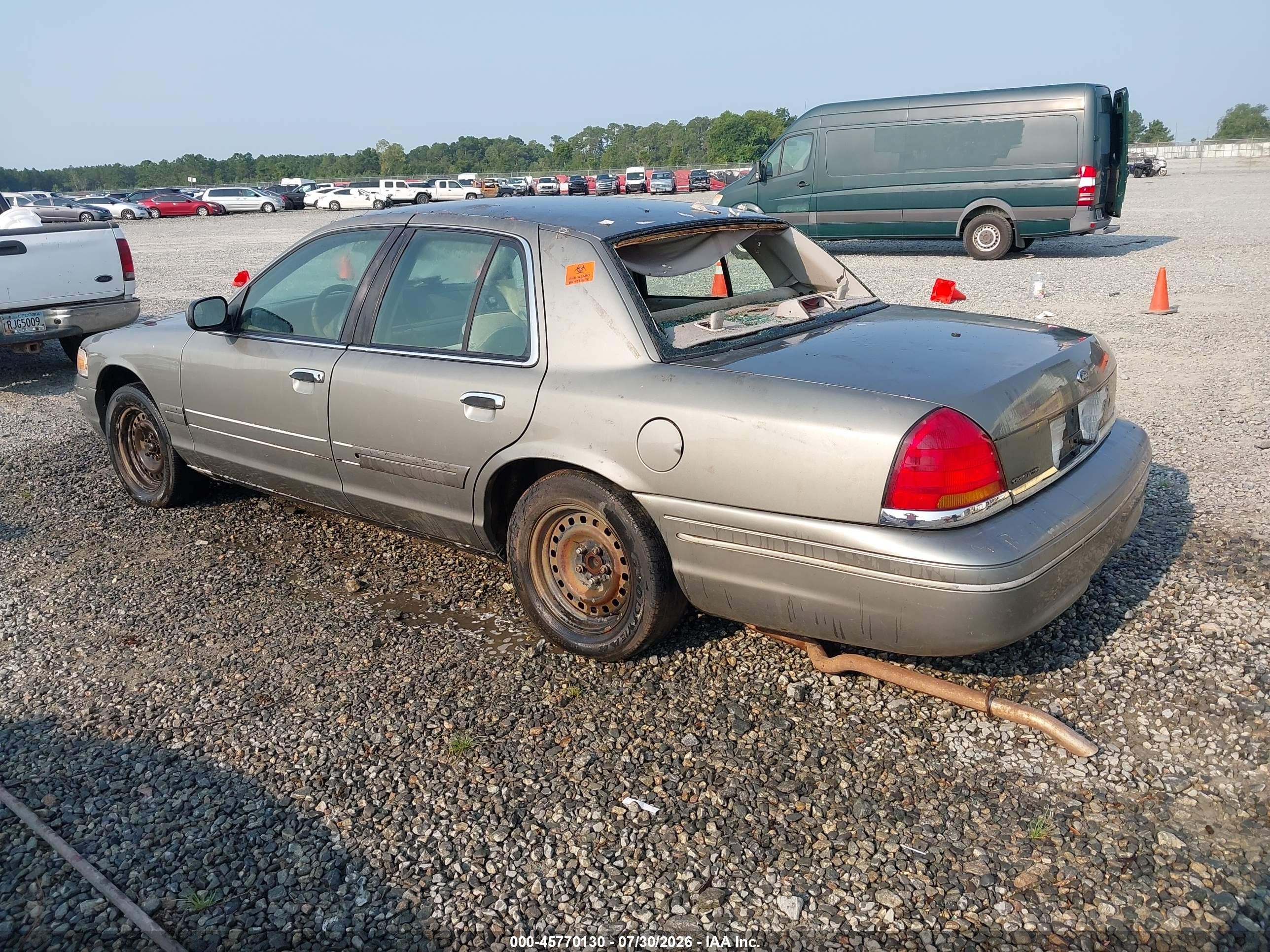 2006 Ford Crown Victoria Lx/lx Sport Gray vin: 2FAFP74V56X105315