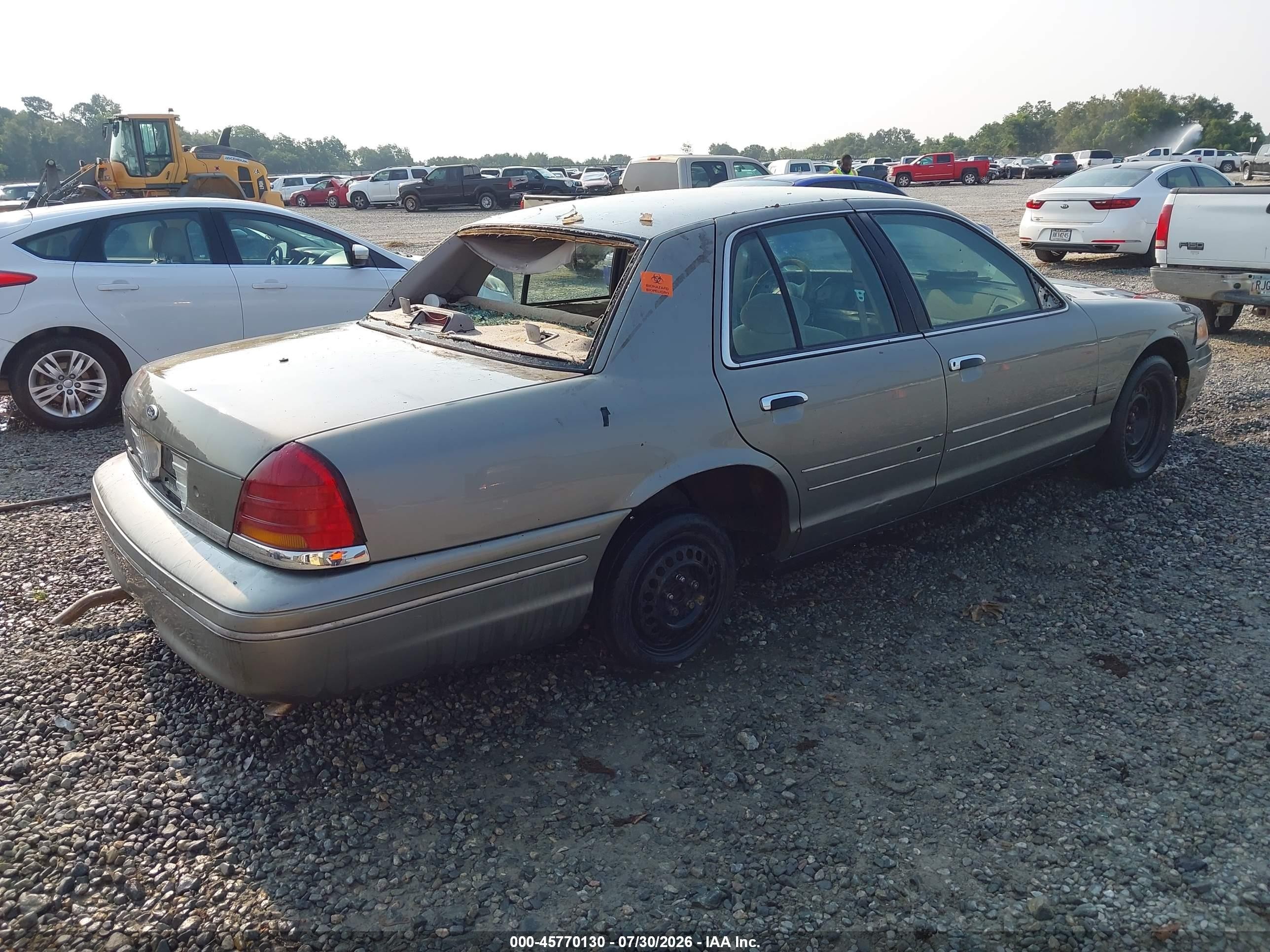 2006 Ford Crown Victoria Lx/lx Sport Gray vin: 2FAFP74V56X105315
