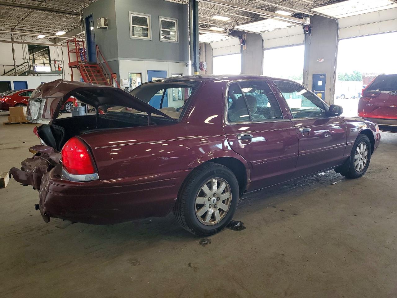 2007 Ford Crown Victoria Lx Red vin: 2FAFP74V57X108863