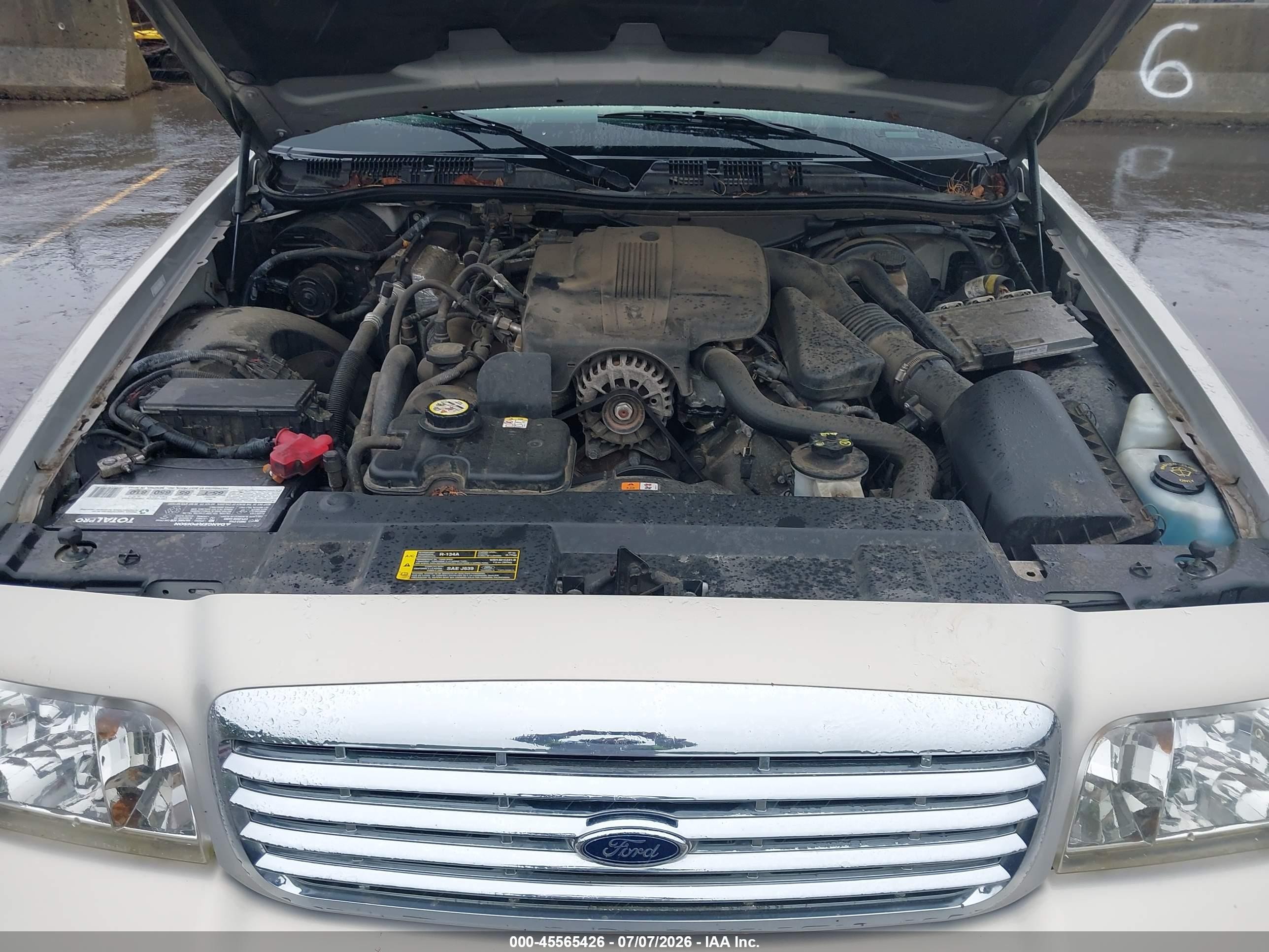 2007 Ford Crown Victoria Lx Champagne vin: 2FAFP74V67X142391