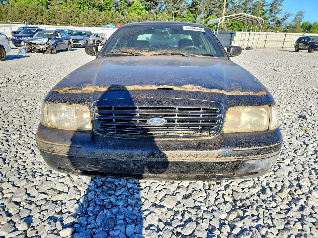 2007 Ford Crown Victoria Black vin: 2FAFP74V76X105266