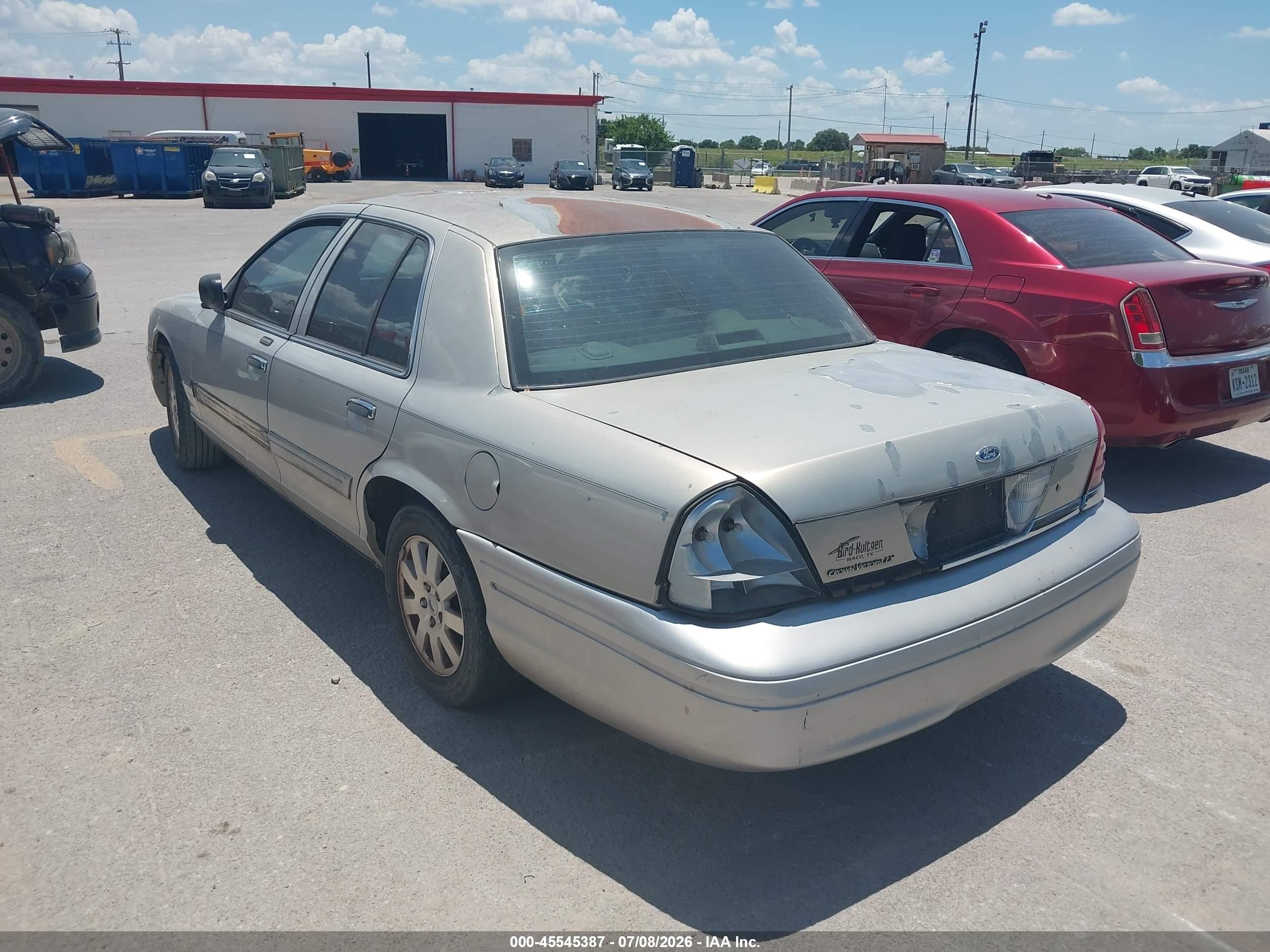 2008 Ford Crown Victoria Lx Gray vin: 2FAFP74V78X128842