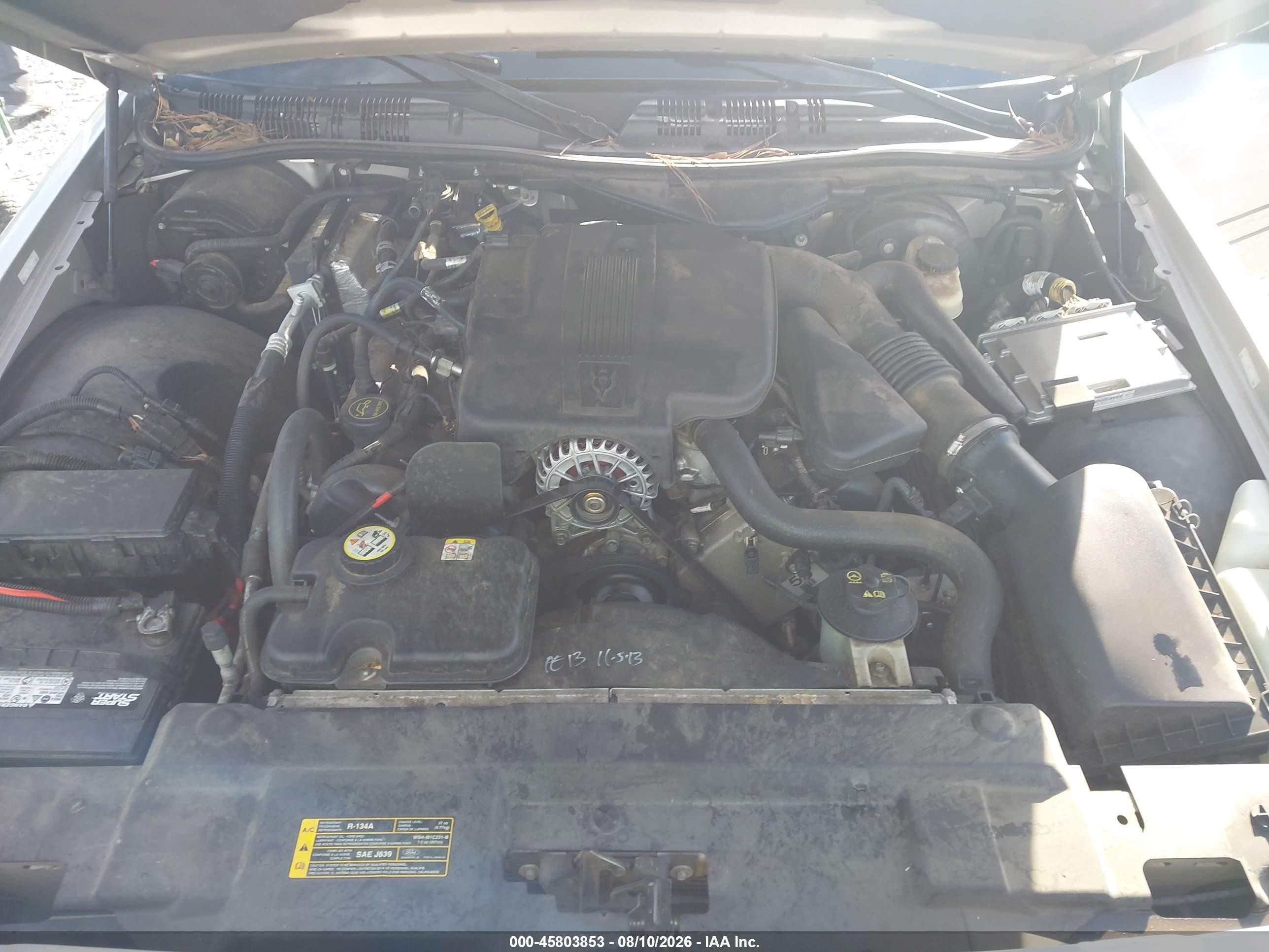 2008 Ford Crown Victoria Lx Silver vin: 2FAFP74V98X128549