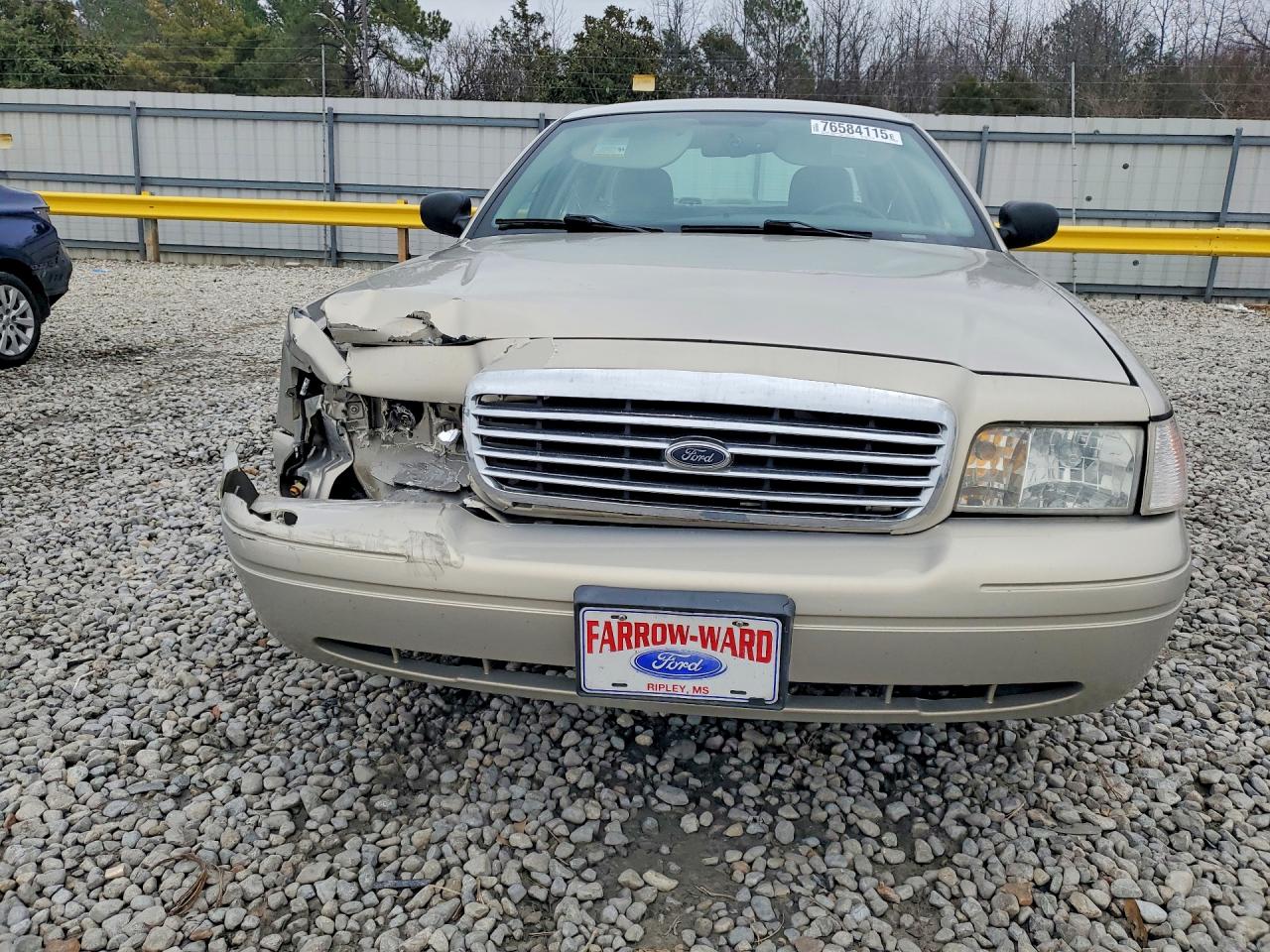 2008 Ford Crown Victoria Lx Beige vin: 2FAFP74V98X171370