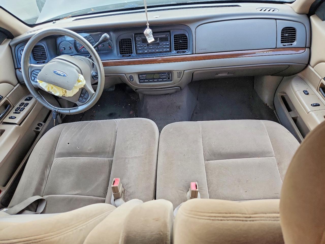 2003 Ford Crown Victoria Lx Black vin: 2FAFP74W03X127856