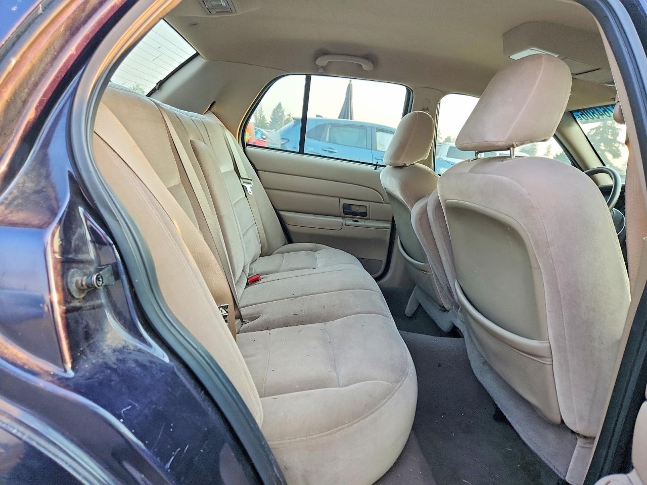 2003 Ford Crown Victoria Lx Black vin: 2FAFP74W03X127856