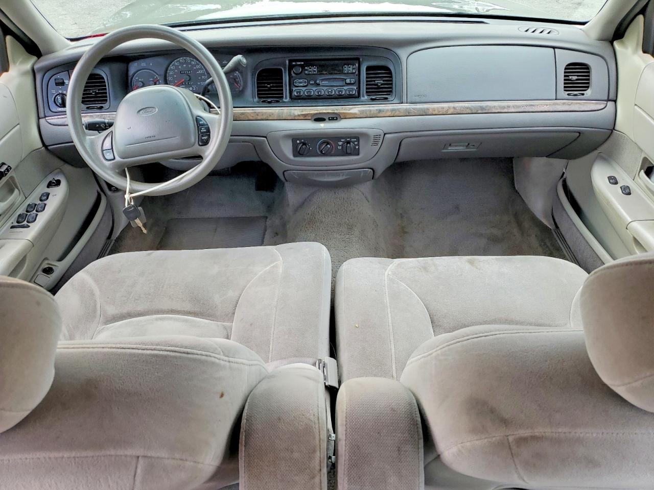 2000 Ford Crown Victoria Lx Gray vin: 2FAFP74W1YX139635