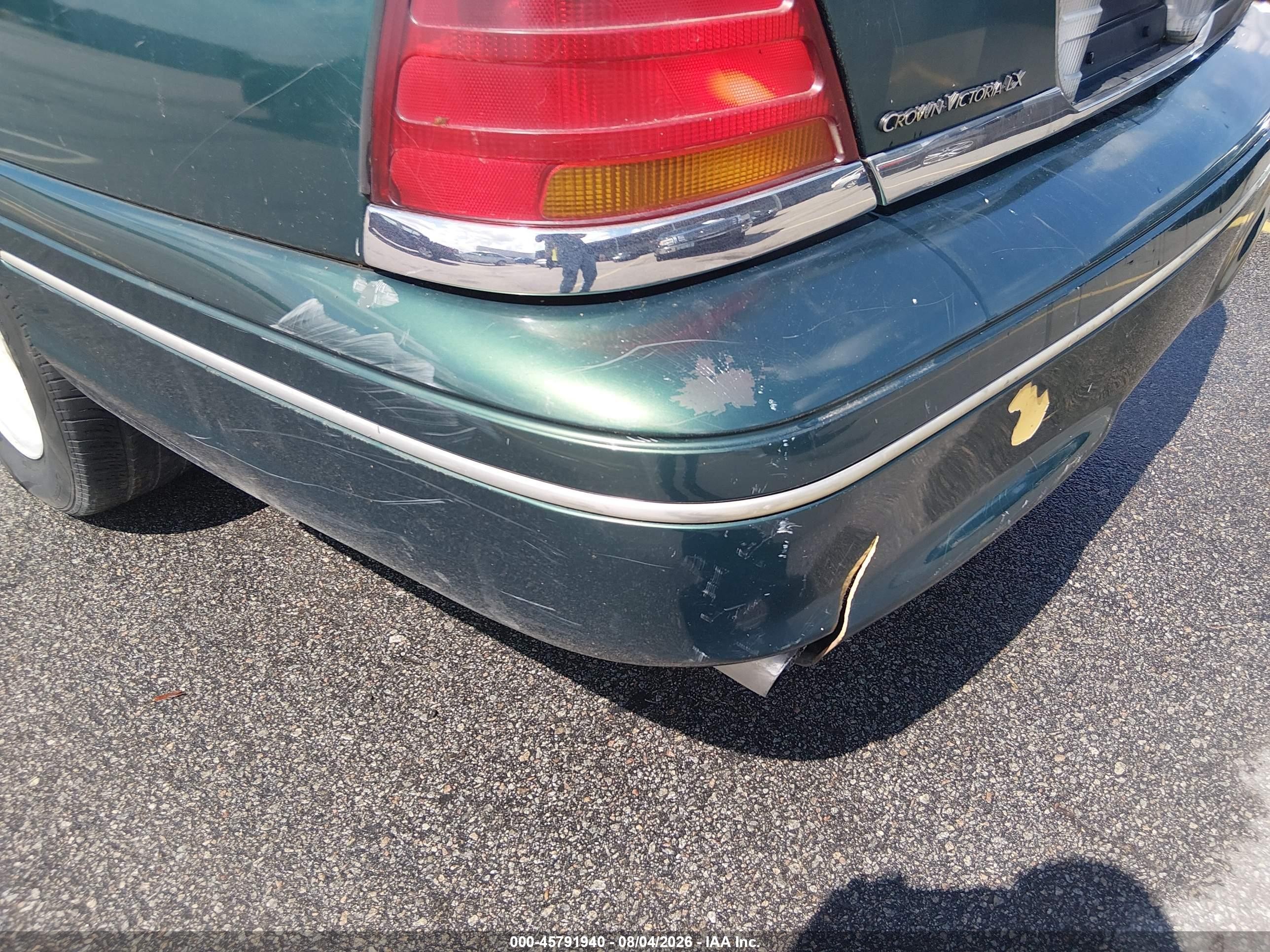 2000 Ford Crown Victoria Lx Green vin: 2FAFP74W1YX158556