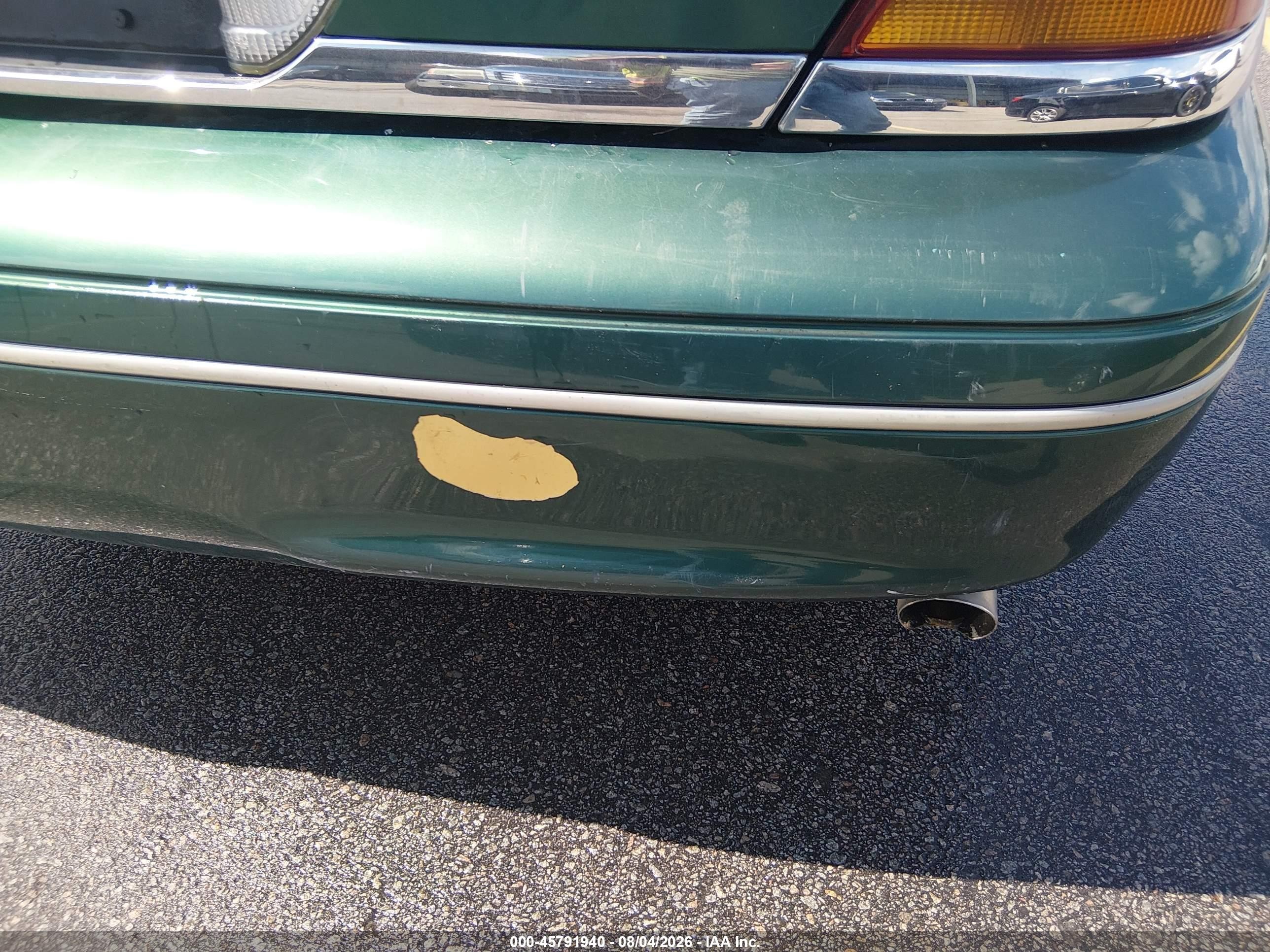 2000 Ford Crown Victoria Lx Green vin: 2FAFP74W1YX158556