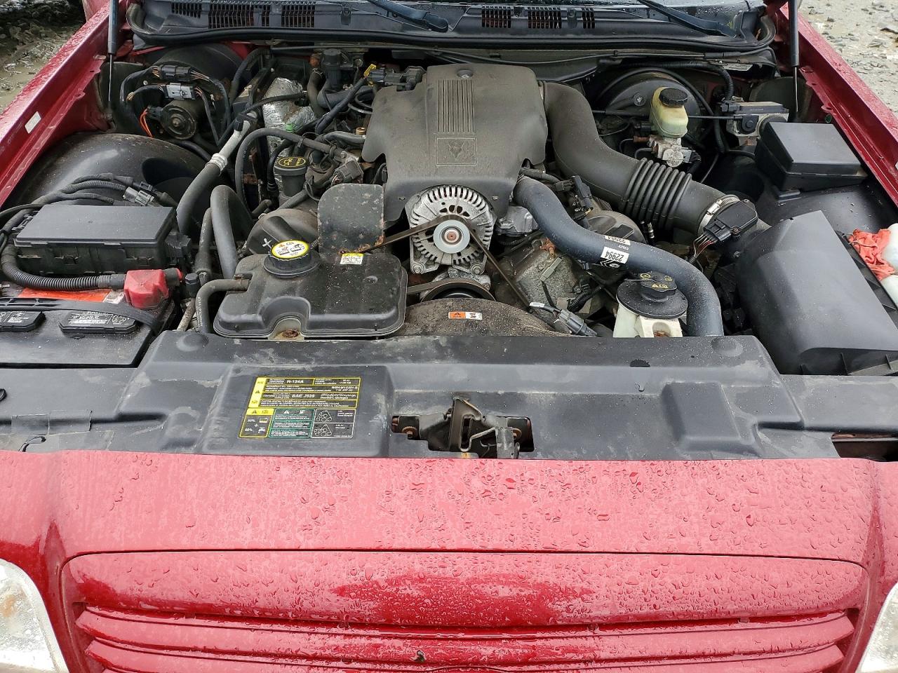 2003 Ford Crown Victoria Lx Red vin: 2FAFP74W23X191414
