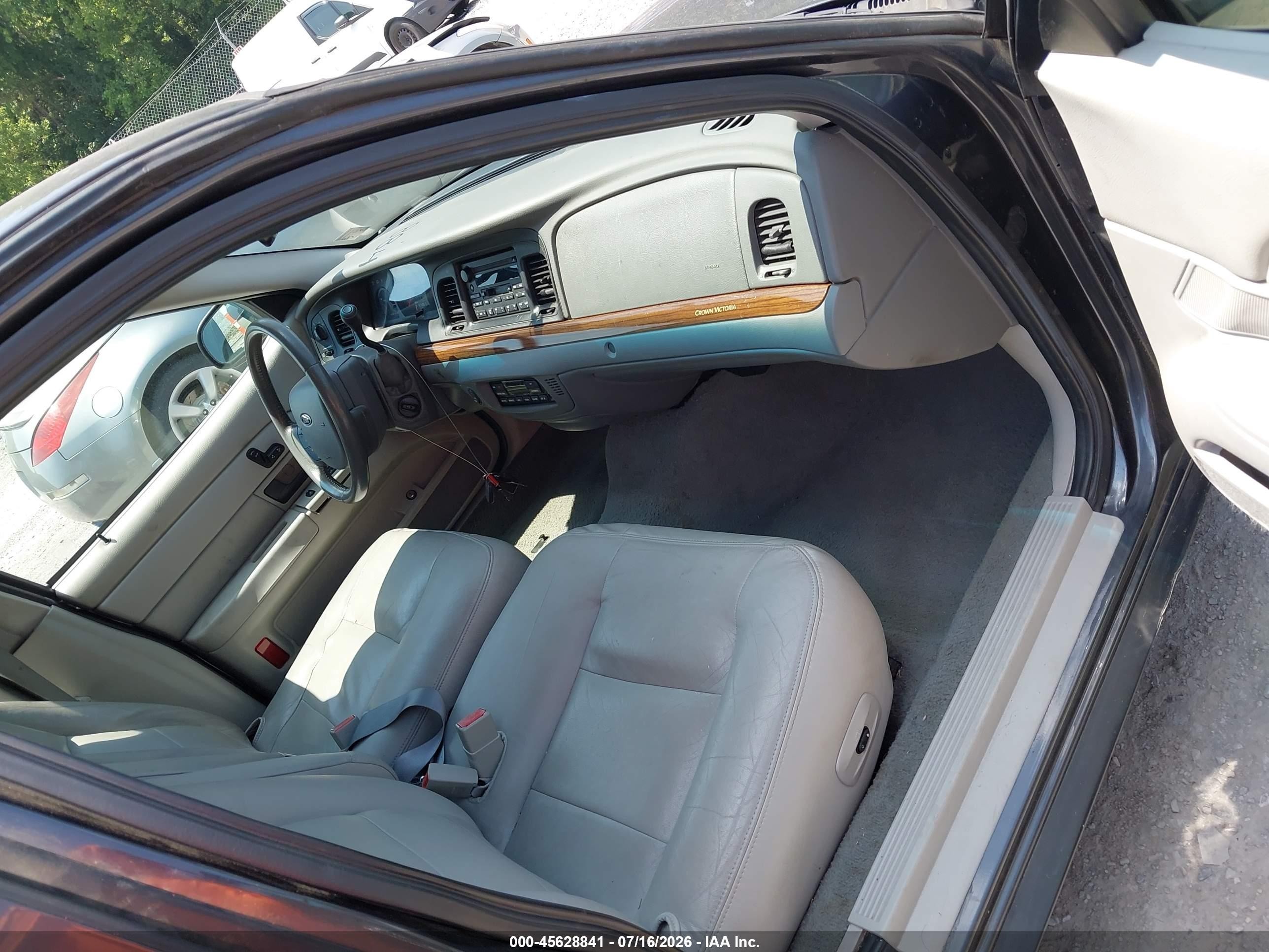 2005 Ford Crown Victoria Lx/lx Sport Серый vin: 2FAFP74W25X103366