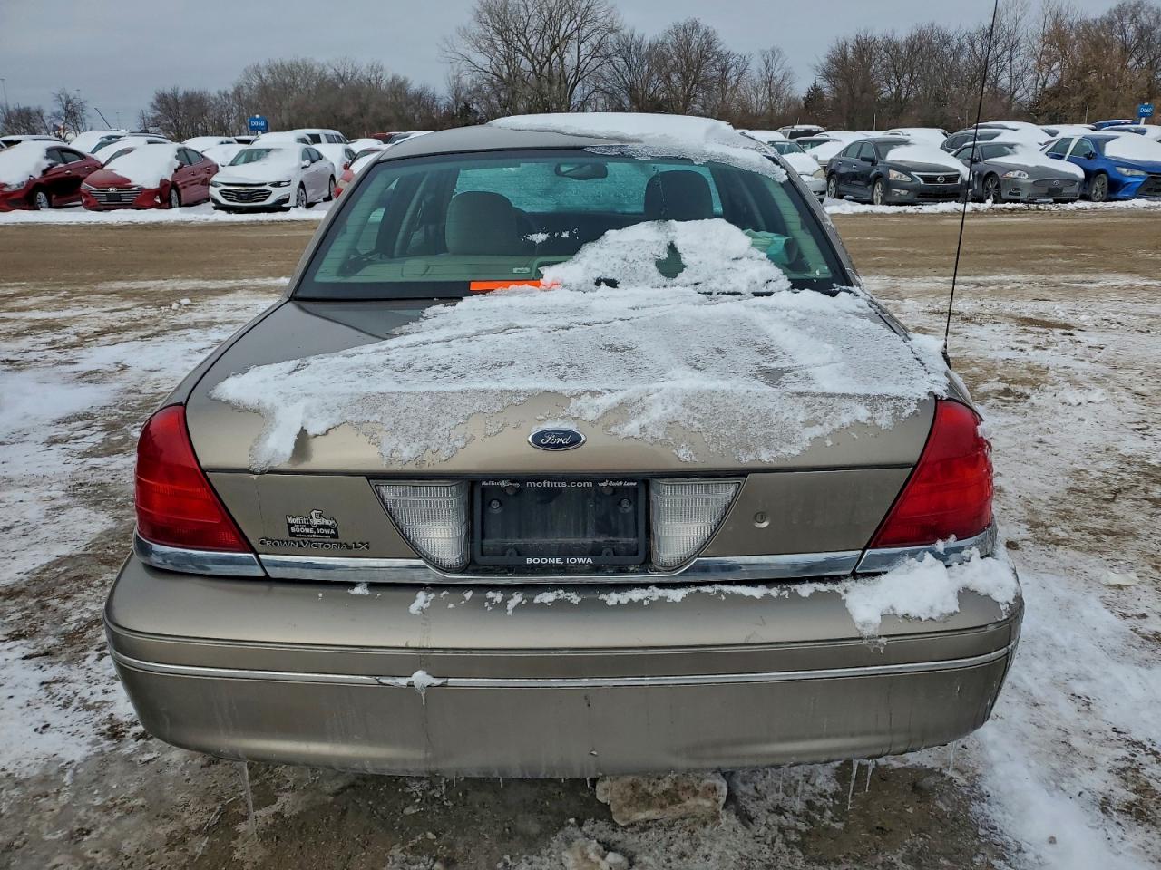 2005 Ford Crown Victoria Lx Brown vin: 2FAFP74W25X110446