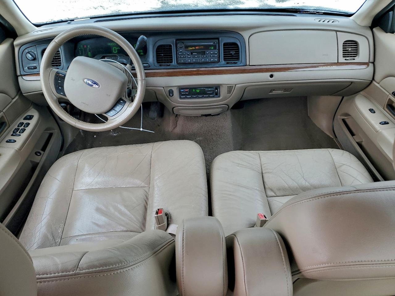 2005 Ford Crown Victoria Lx Brown vin: 2FAFP74W25X110446